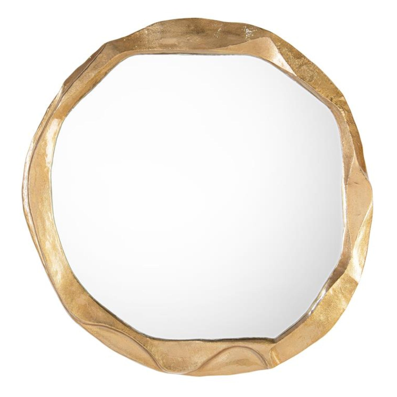 John Richard Round Ruga Gold Small Mirror