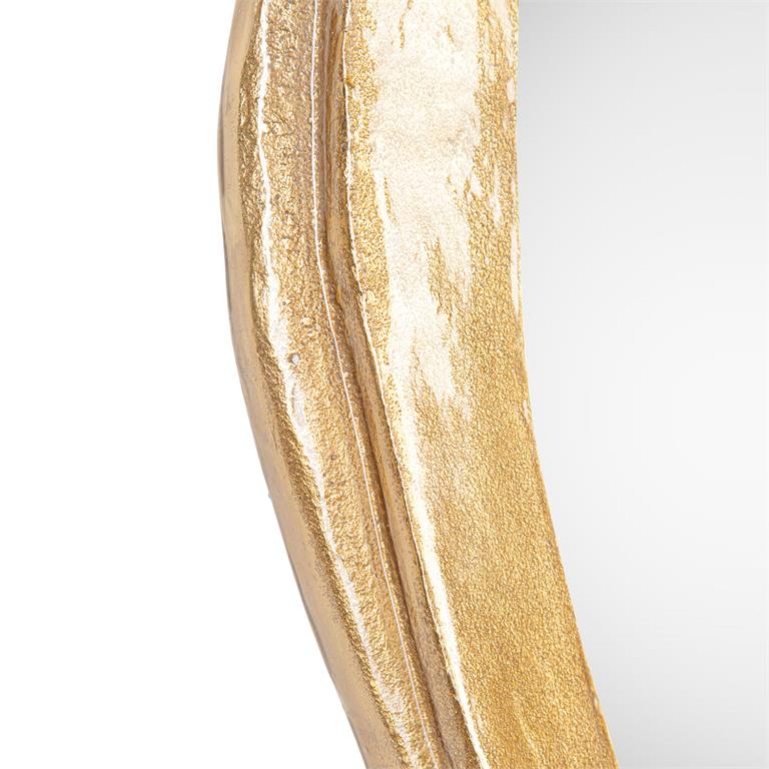 John Richard Round Ruga Gold Small Mirror