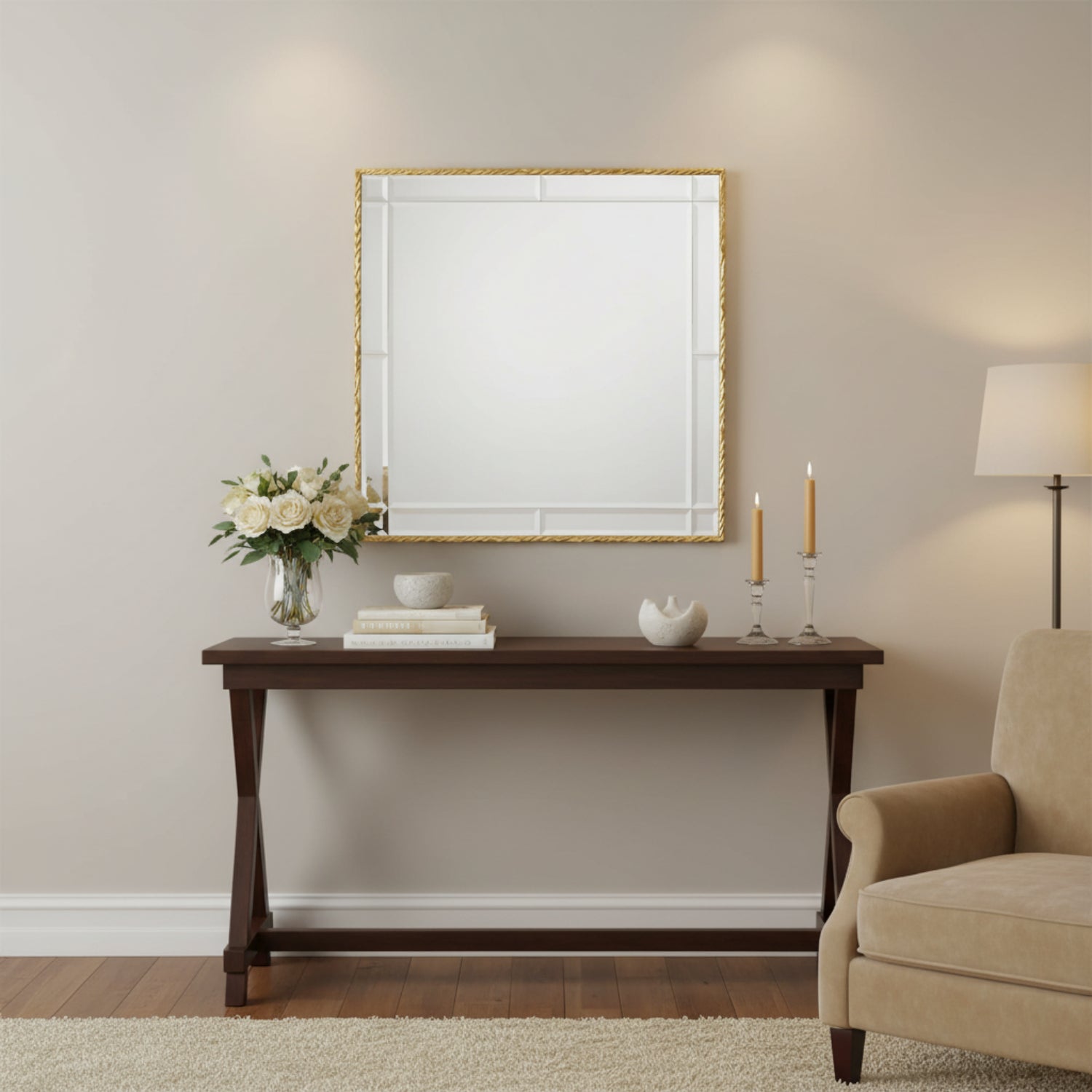 John Richard Orden Gold Mirror