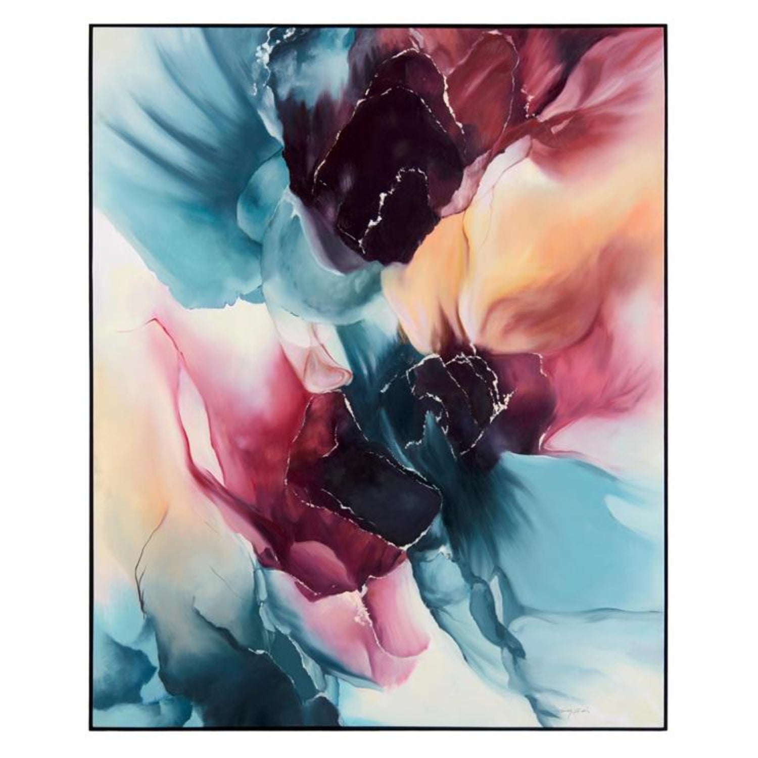 John Richard Teng Fei's Jewel Infusion Framed Art