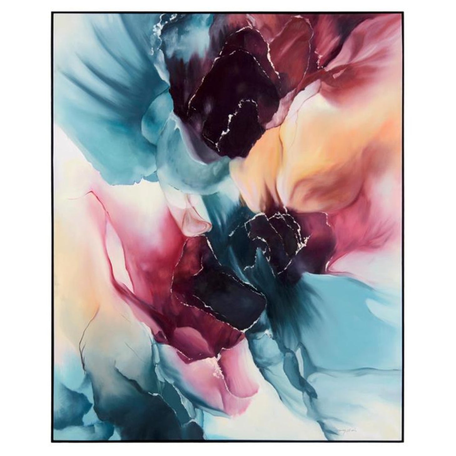John Richard Teng Fei's Jewel Infusion Framed Art