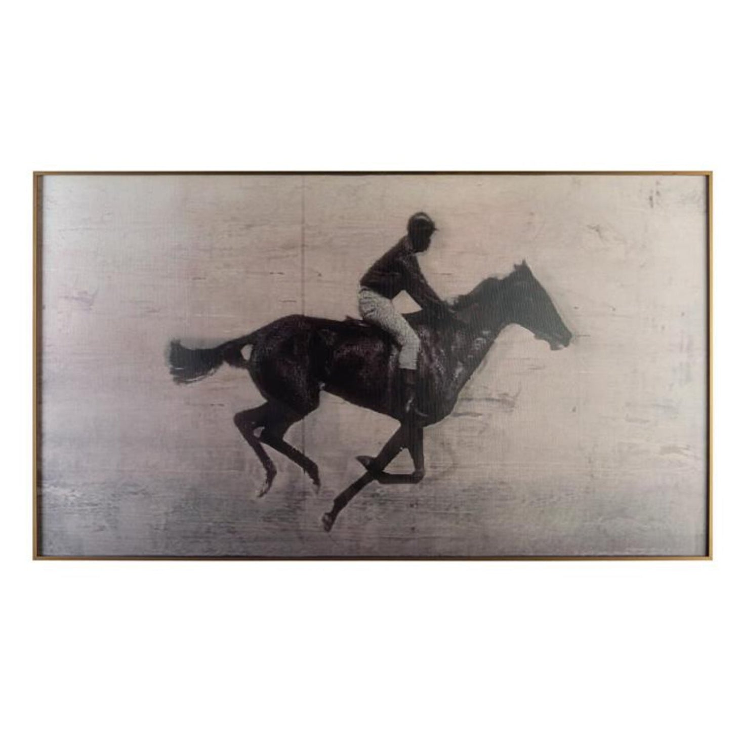 John Richard Tony Fey's Race to the Finish Framed Art