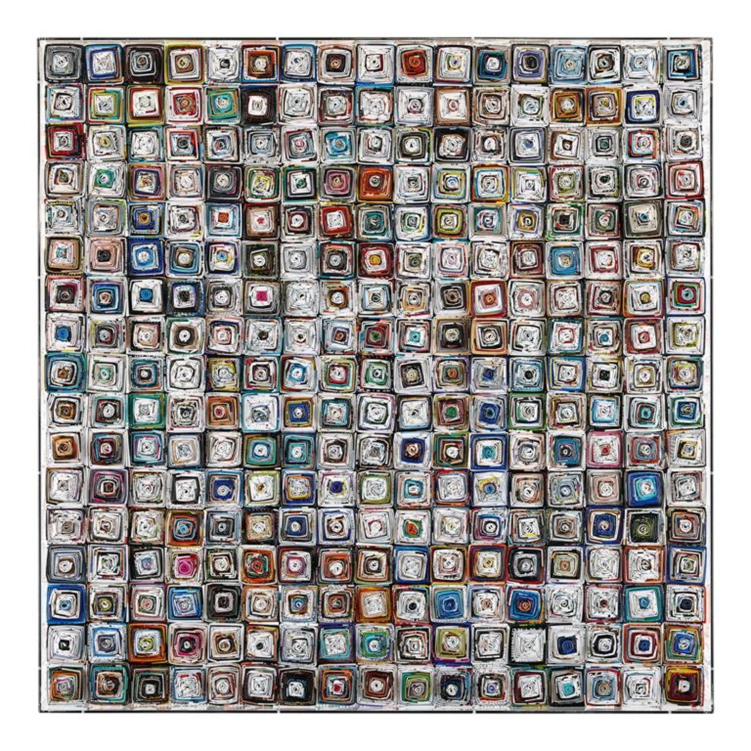 John Richard Tony Fey's Textural Tiles Framed Art