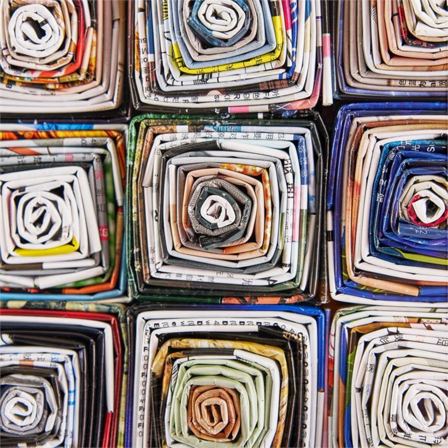 John Richard Tony Fey's Textural Tiles Framed Art