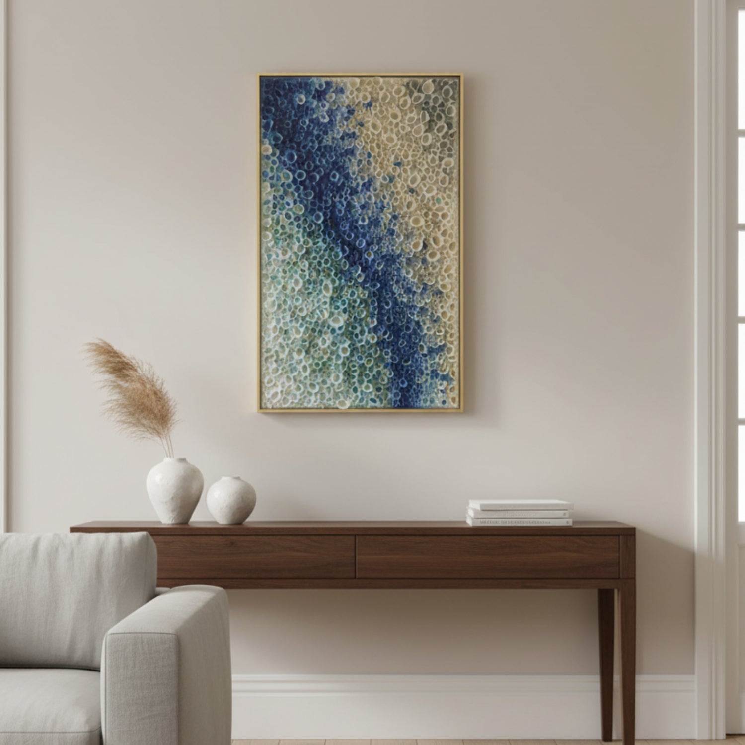 John Richard Tony Fey's the Stormy Banks Framed Art