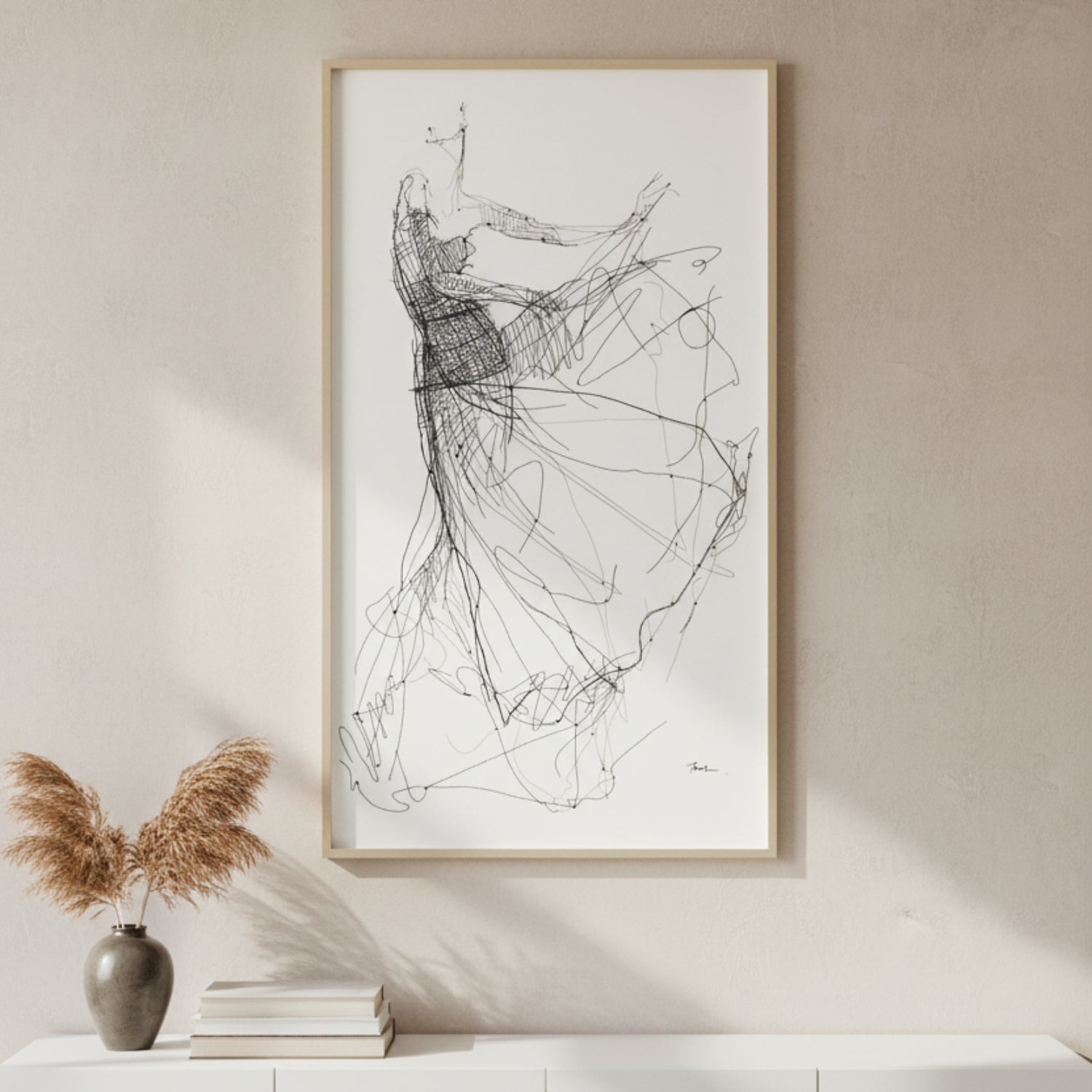 John Richard Tony Fey's Fading Finery Framed Art