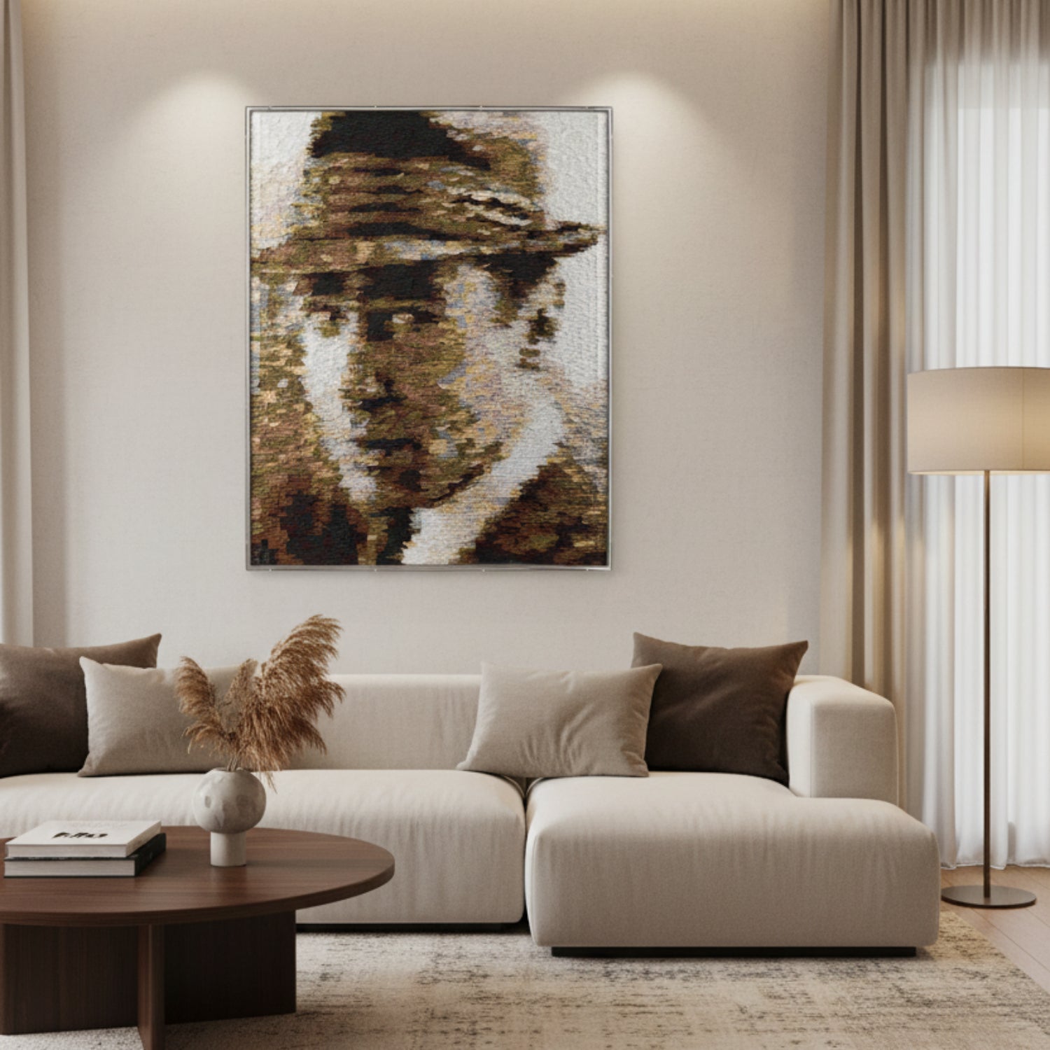 John Richard Tony Fey's He Waits in Time Framed Art