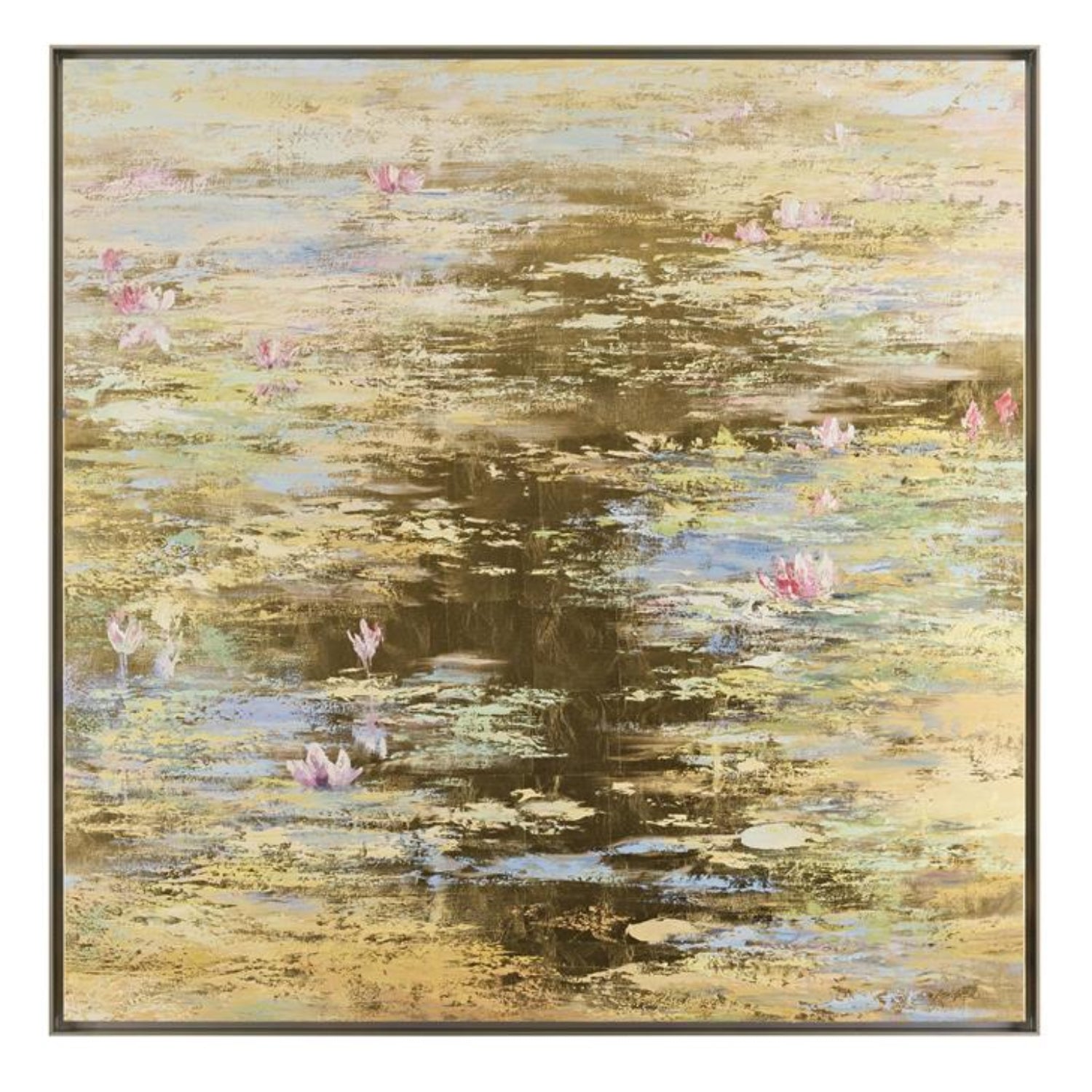 John Richard Teng Fei's Floating in Silence II Framed Art