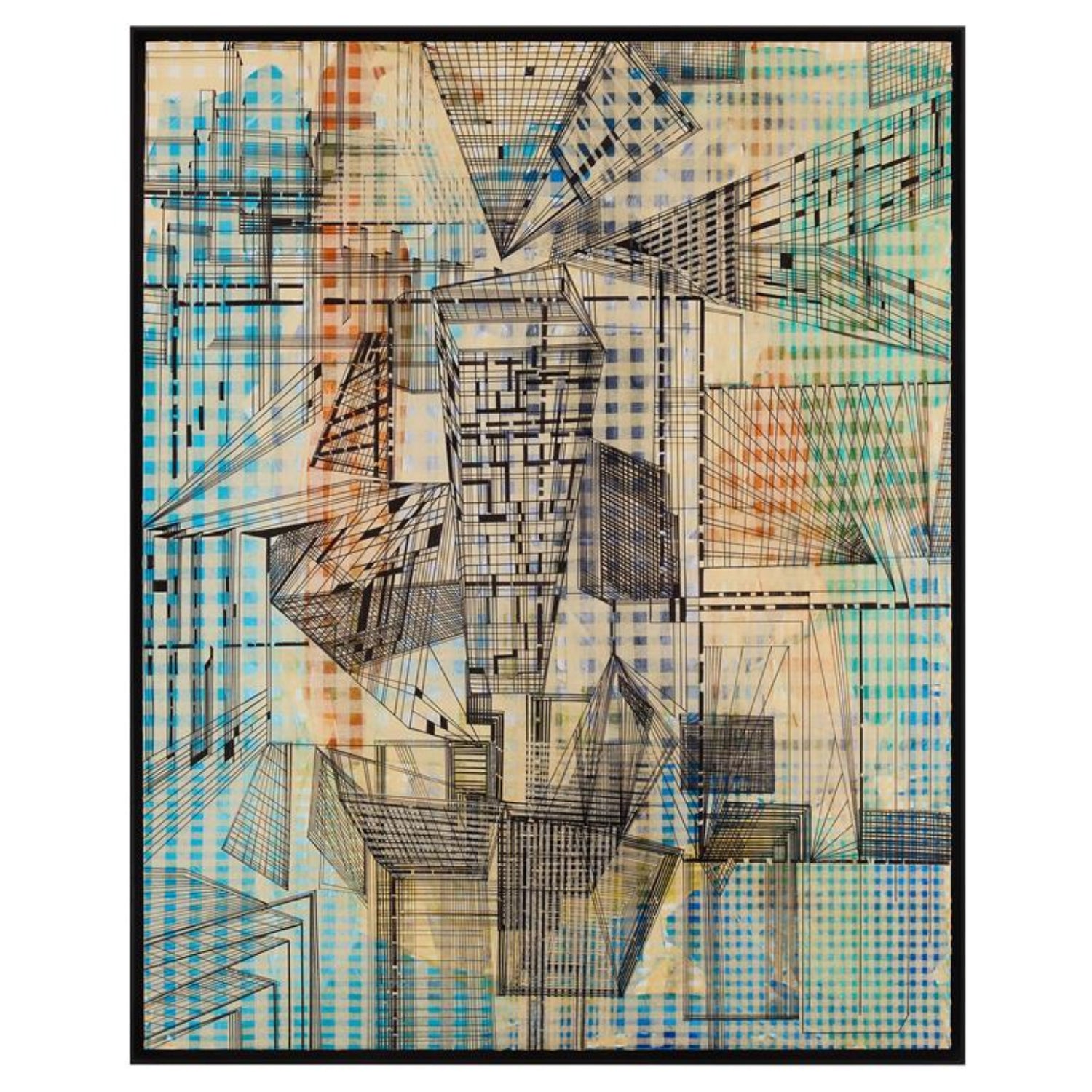 John Richard Teng Fei's Point of Arrival II Framed Art
