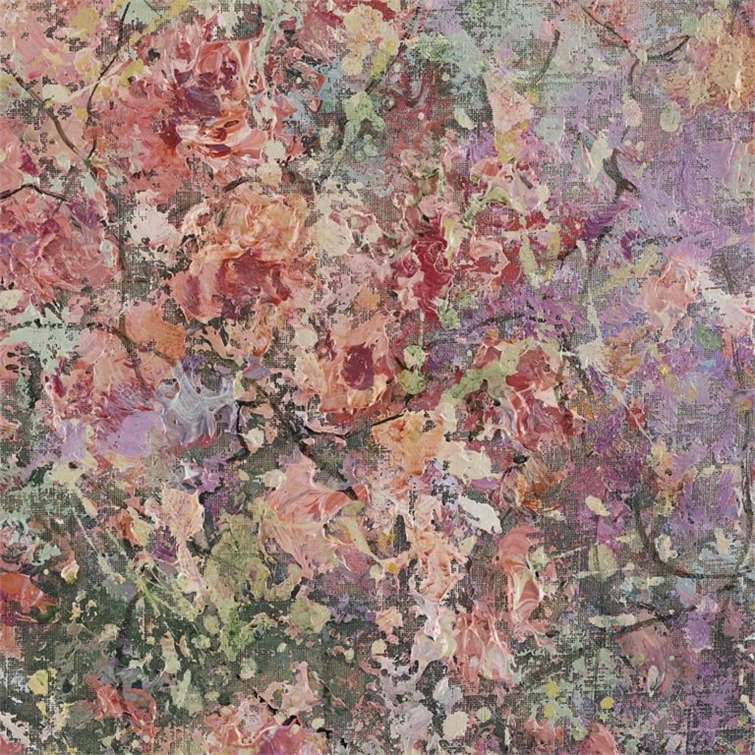John Richard Teng Fei's Blushing Meadow Framed Art