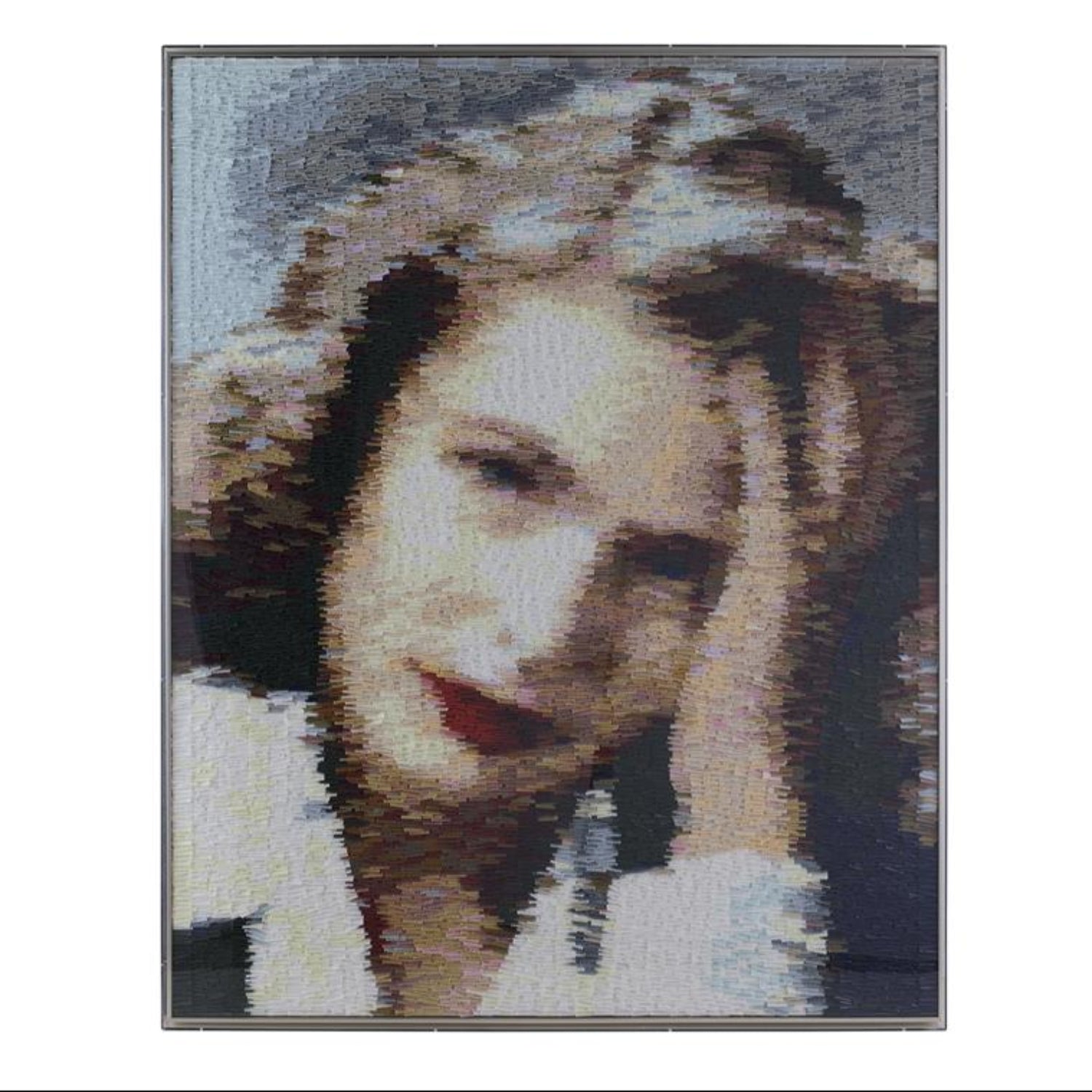 John Richard Tony Fey's She Waits in Time Framed Art