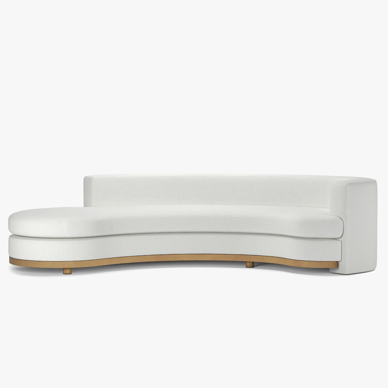Button Atelier x Co. House Designs Jenson Oyster Chaise