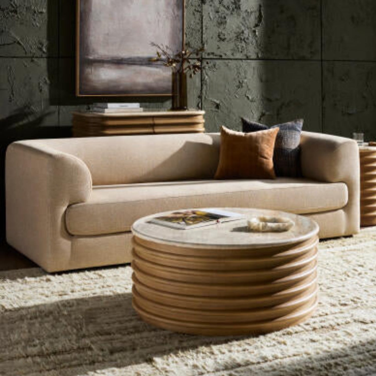 Amory Polyester Sofa