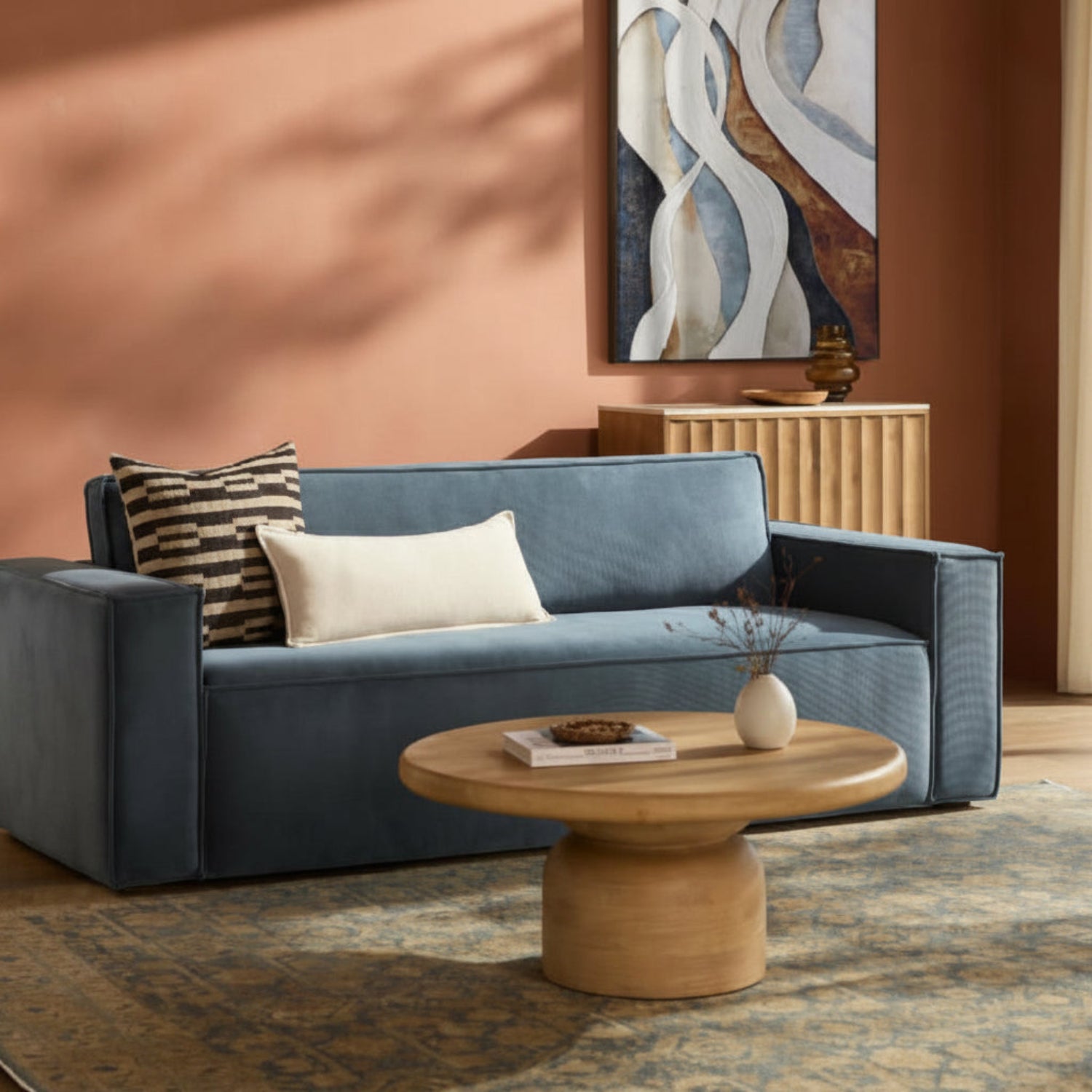 Aira Polyester Sofa