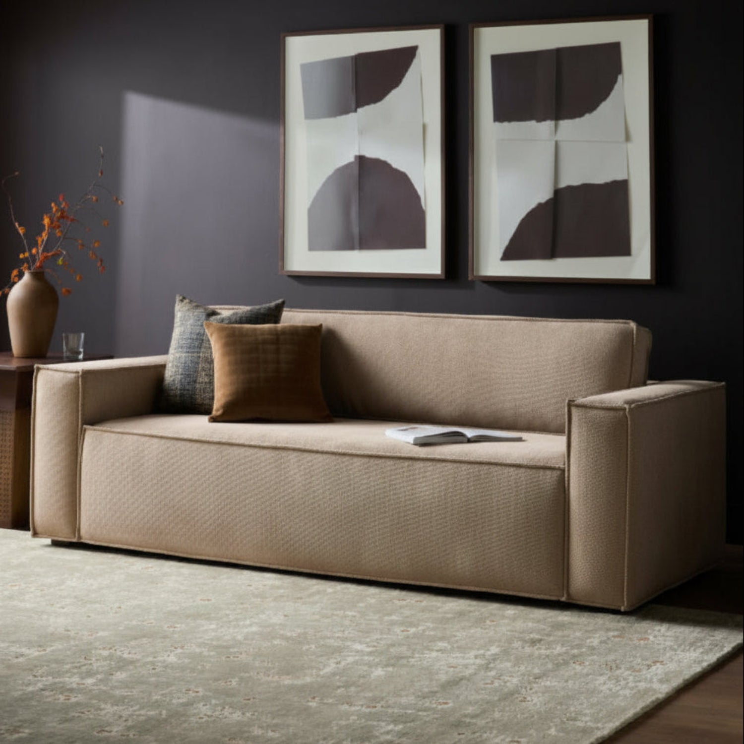 Aira Polyester Sofa
