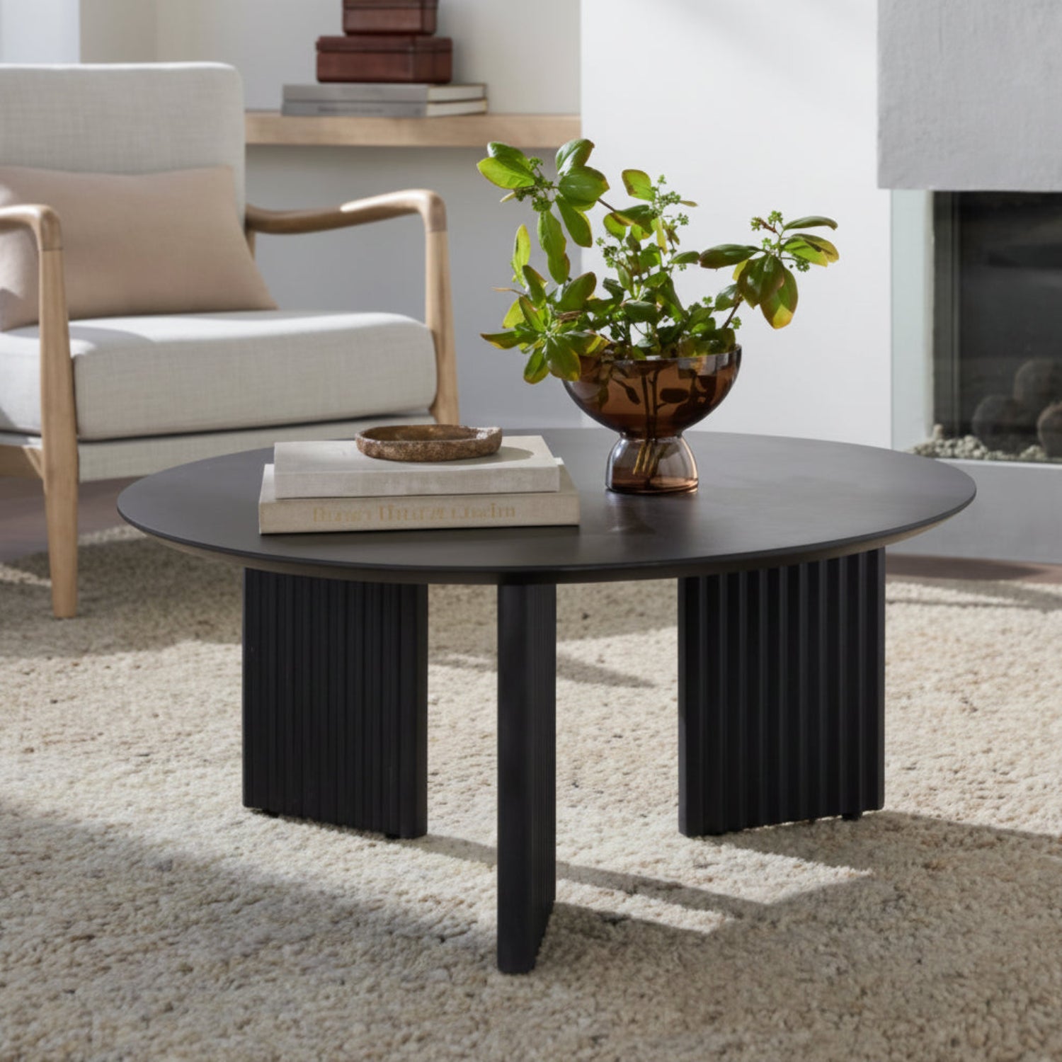 Agnes Mango Wood Coffee Table