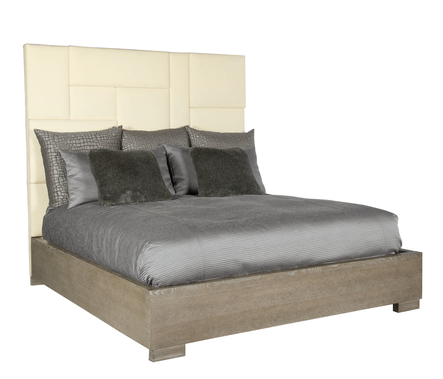 Bernhardt Mosaic King Upholstered Panel Bed