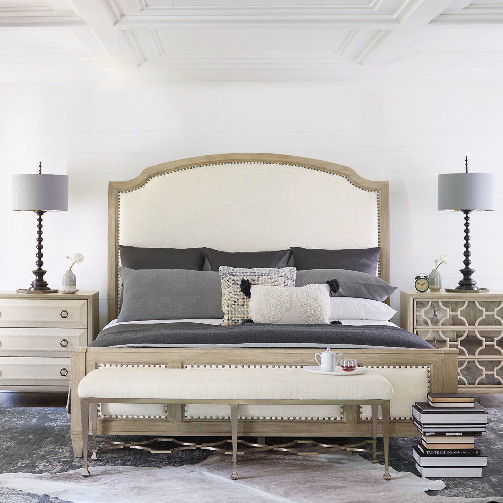 Bernhardt Santa Barbara Upholstered Panel Bed