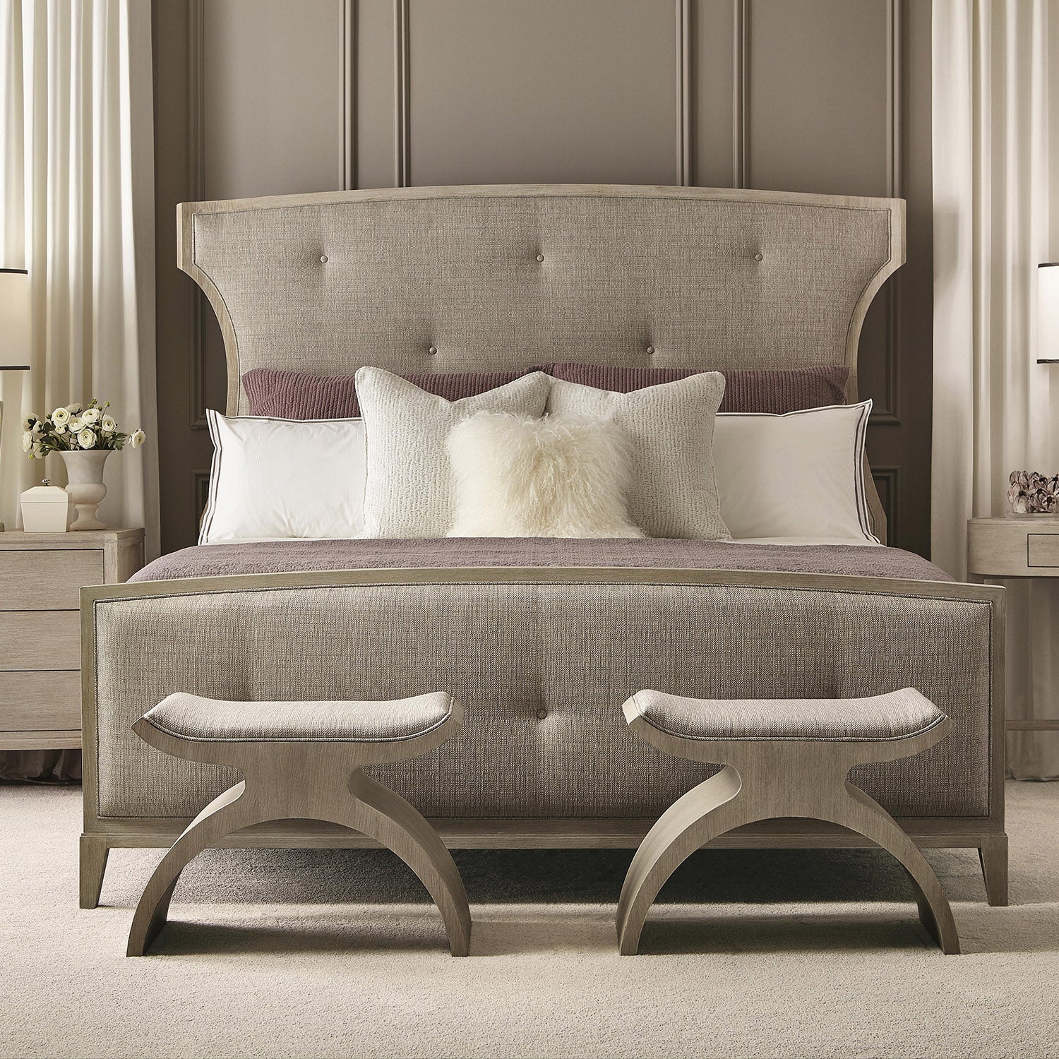 Bernhardt East Hampton King Panel Bed