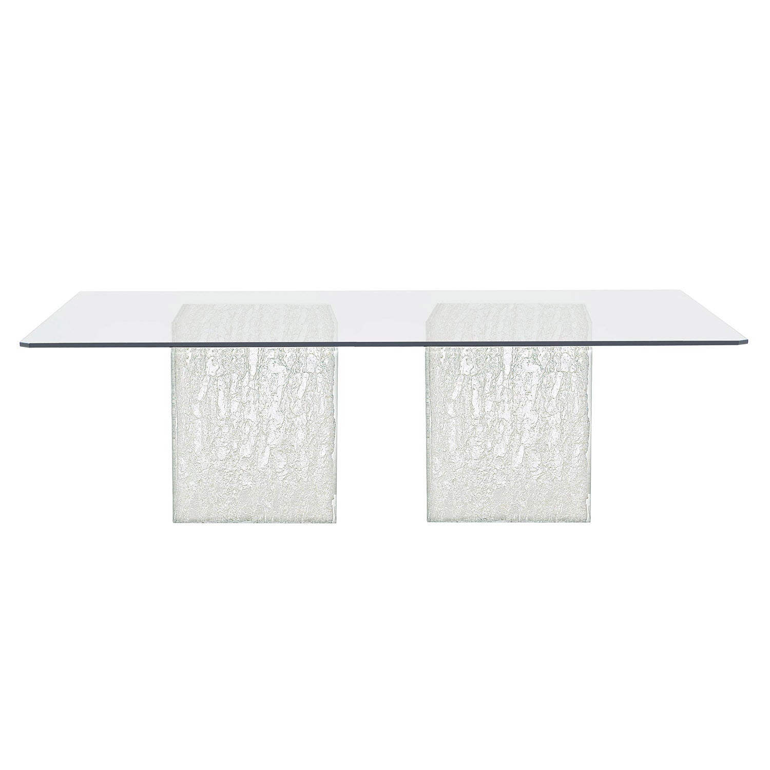 Bernhardt Interiors Arctic Rectangular Arctic Dining Table