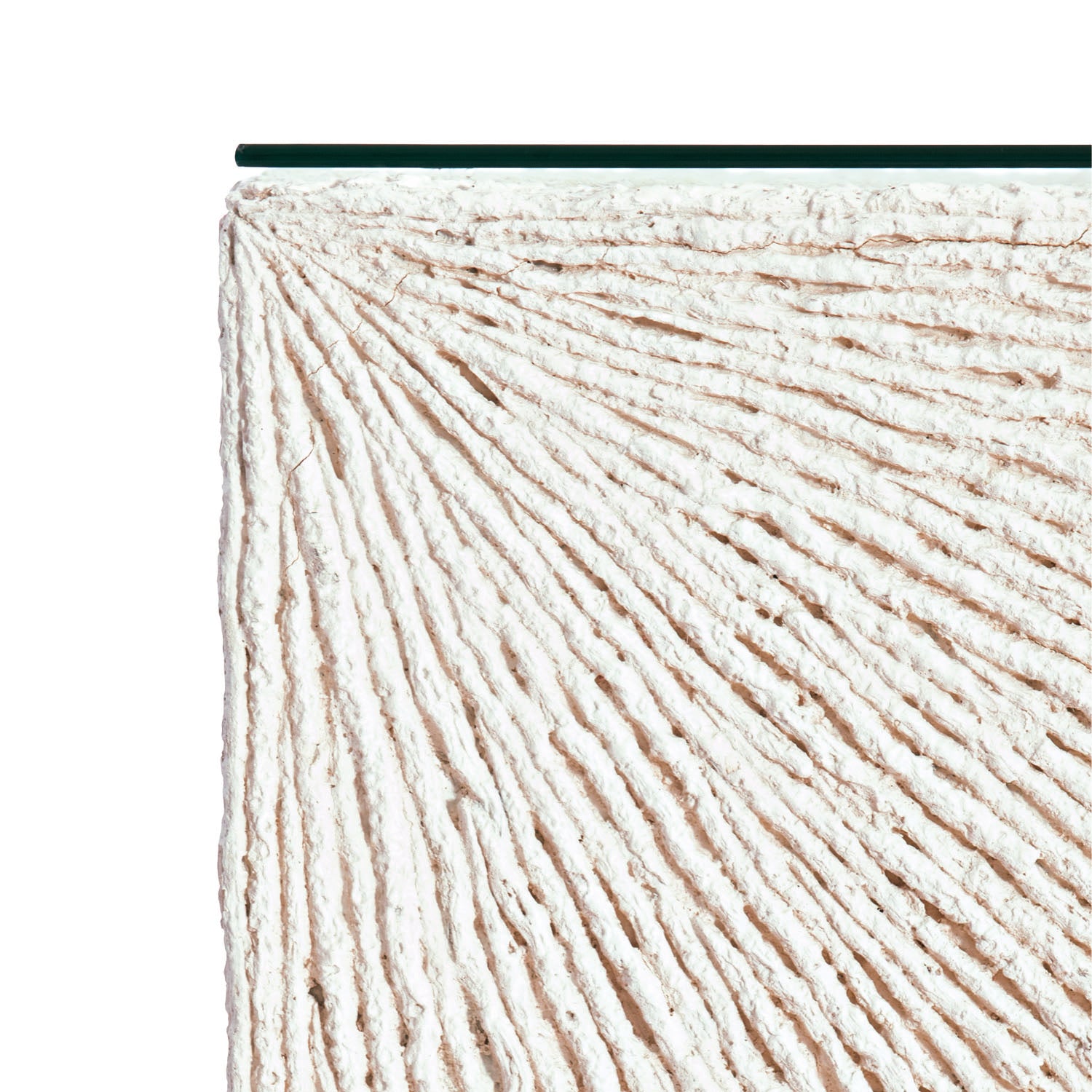 Bernhardt Exteriors Tenerife Square Coco Twig Outdoor Cocktail Table