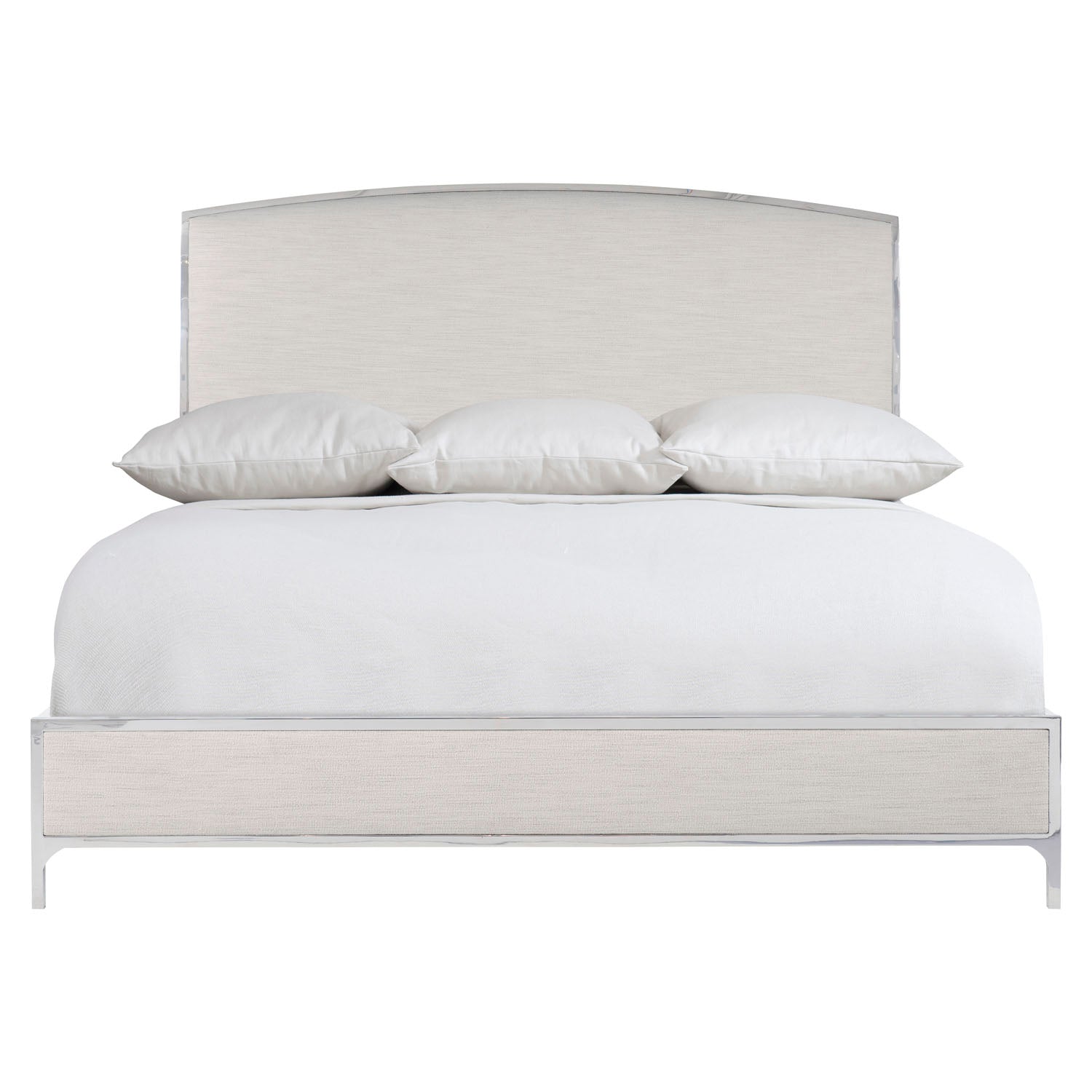 Bernhardt Silhouette King Upholstered Panel Bed
