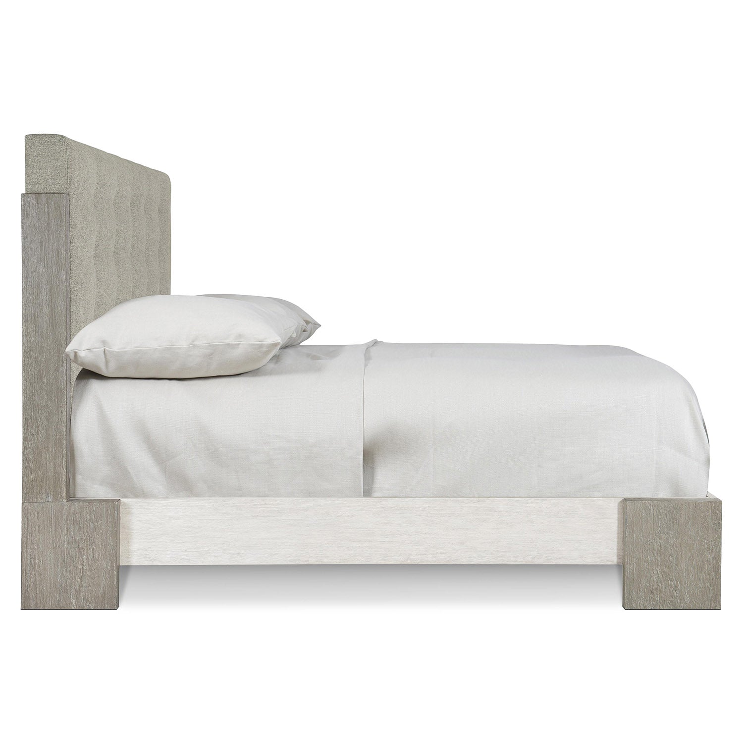 Bernhardt Foundations Upholstered Button Tufted Bed