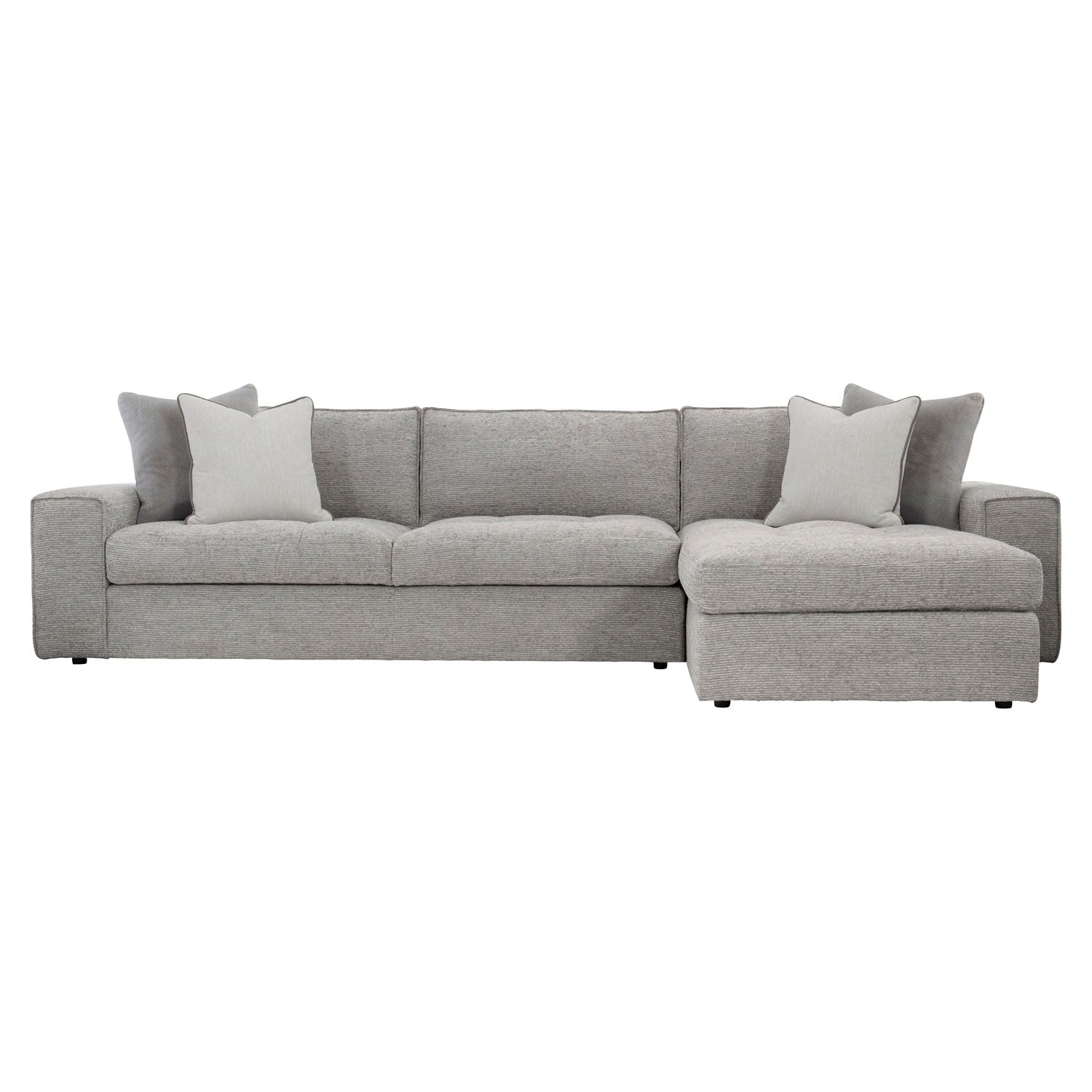 Bernhardt Living Nest Sectional Sofa Right Arm Chaise