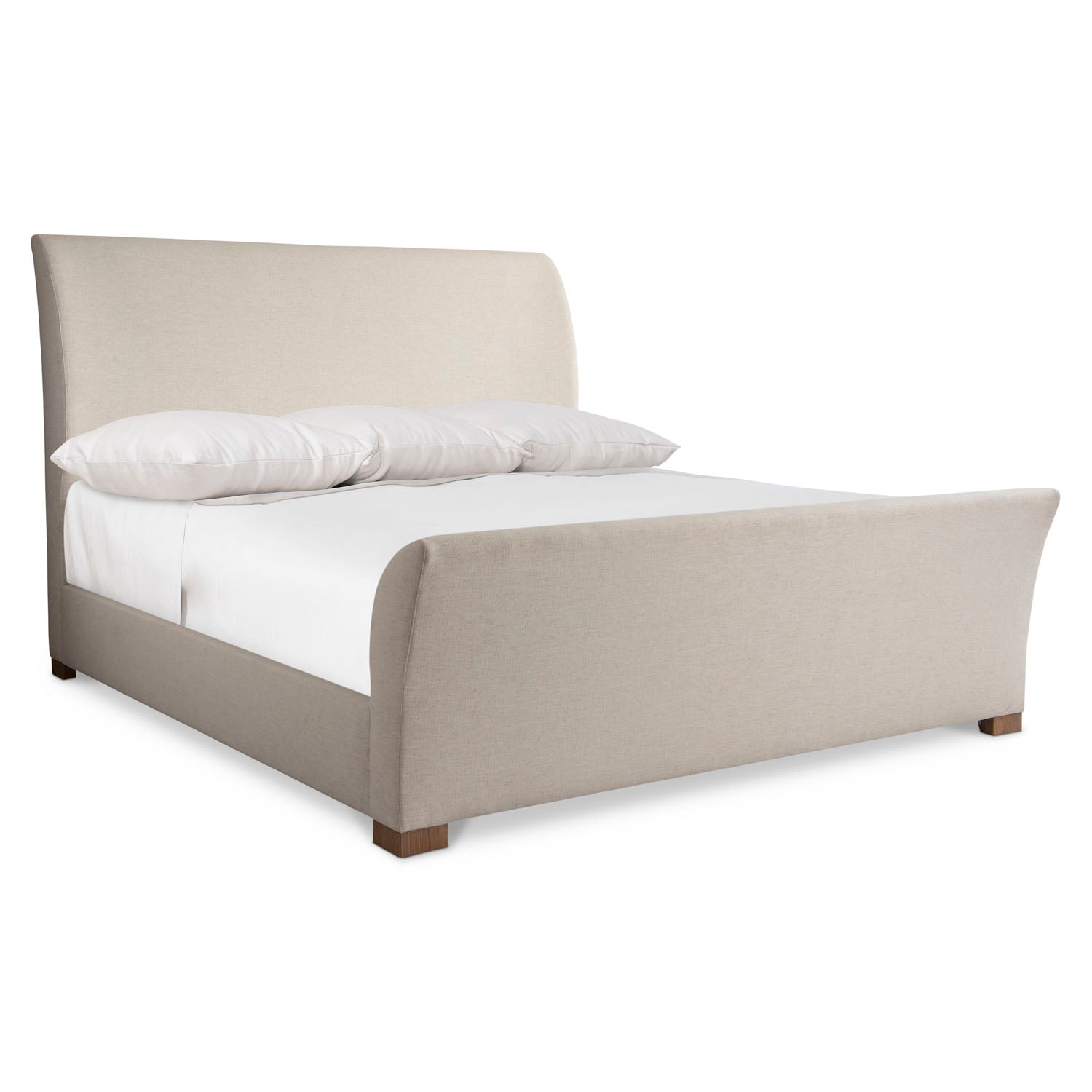 Bernhardt Modulum California King Upholstered Sleigh Bed