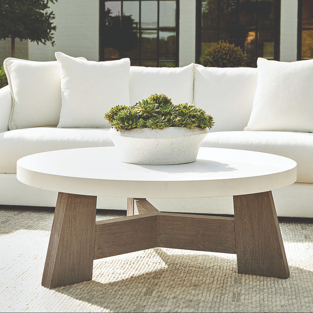 Bernhardt Exteriors Rochelle Outdoor Cocktail Table