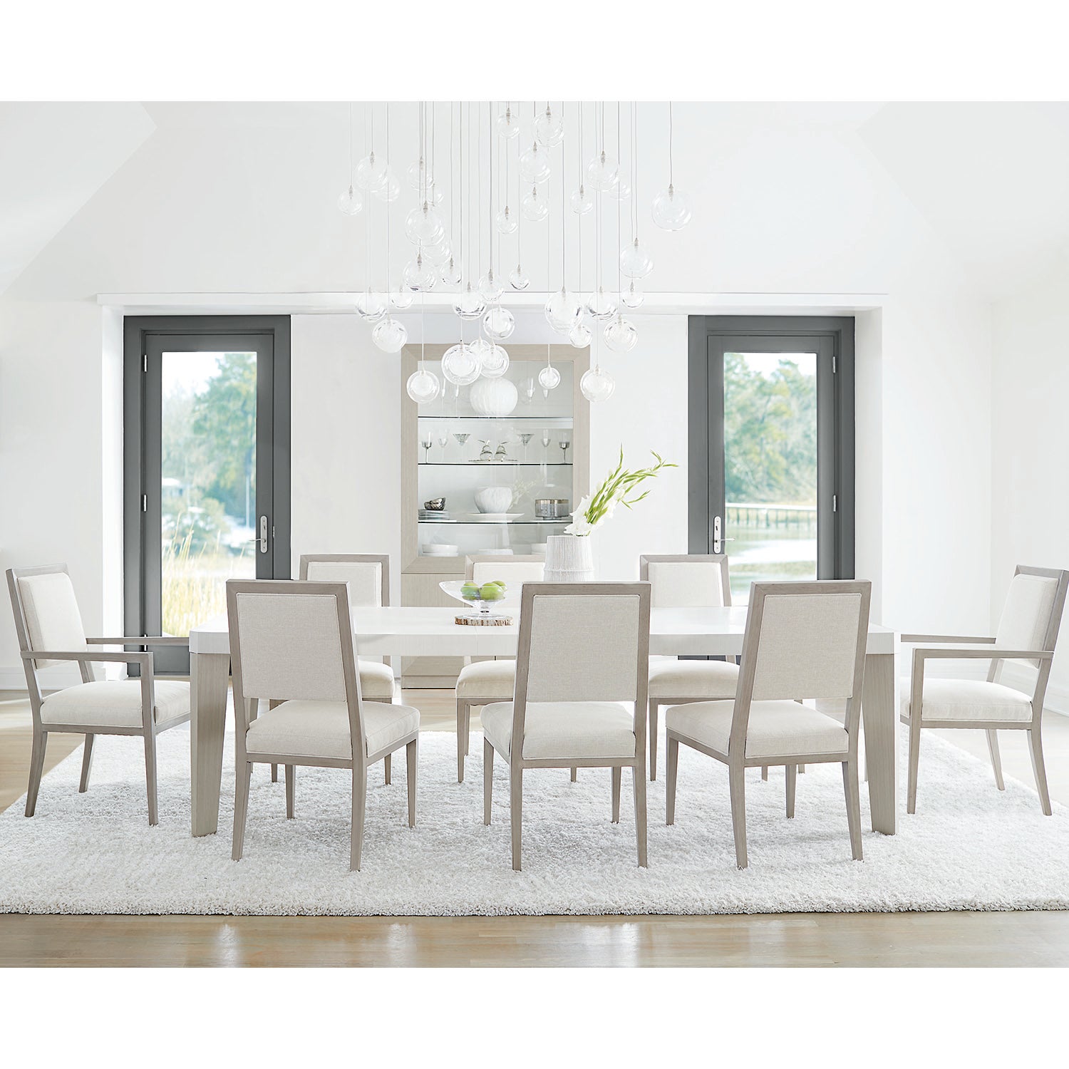 Bernhardt Axiom 9-Piece Dining Set