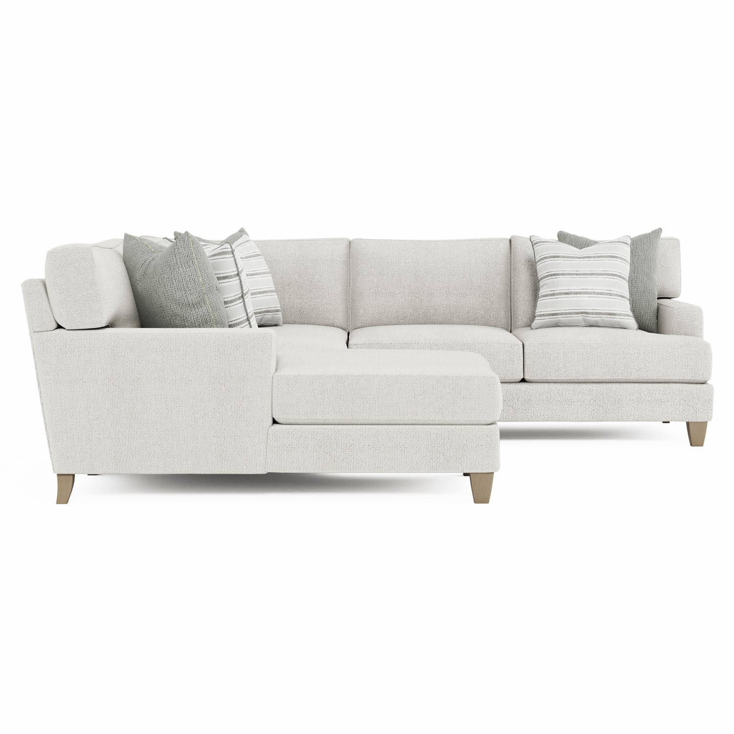 Bernhardt Living Mila 4-Piece Fabric Sectional Sofa