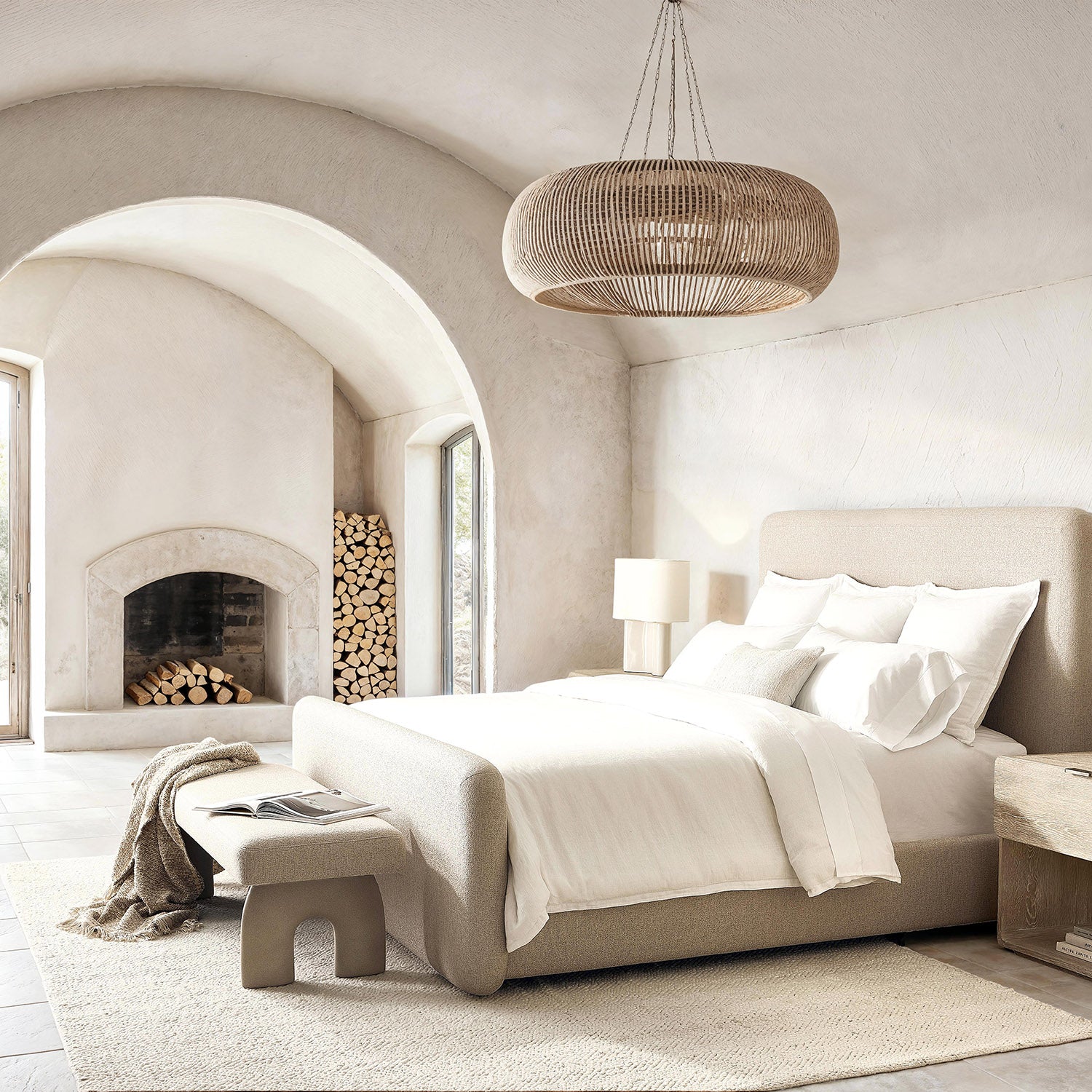 Bernhardt Loft Antibes Panel Bed