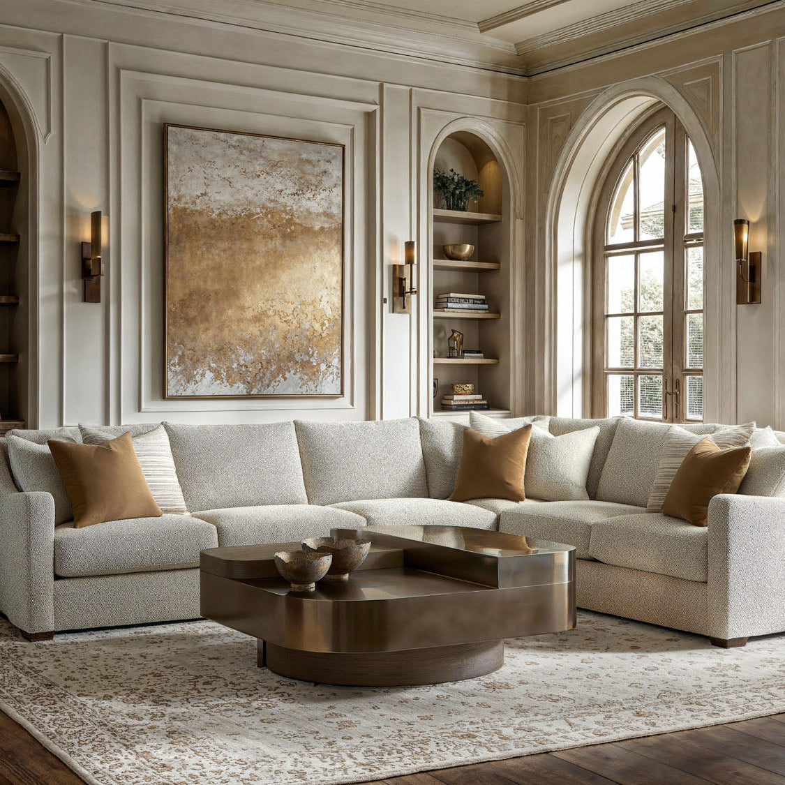 Bernhardt Living Ventura 4 Piece Sectional Sofa