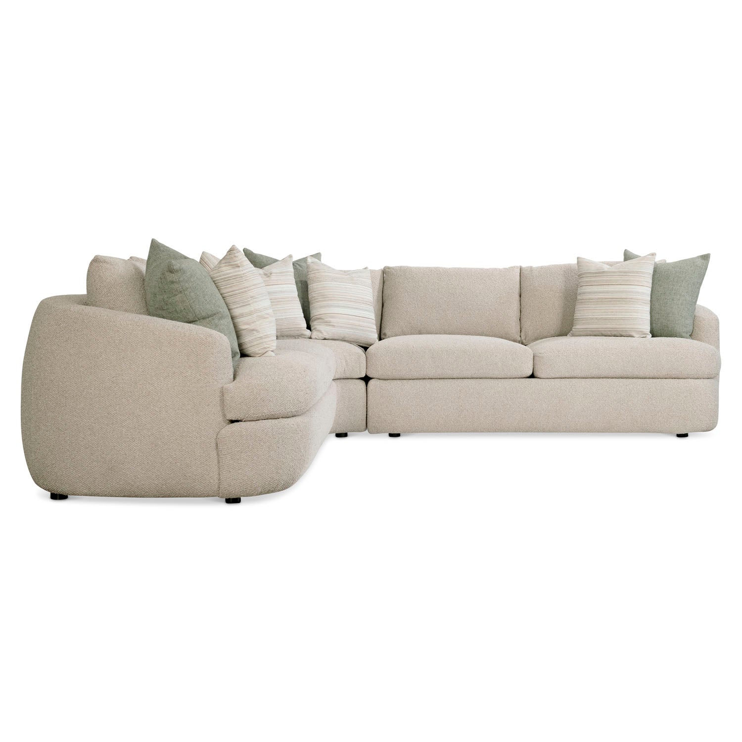 Bernhardt Living Jules 3 Piece Sectional Sofa