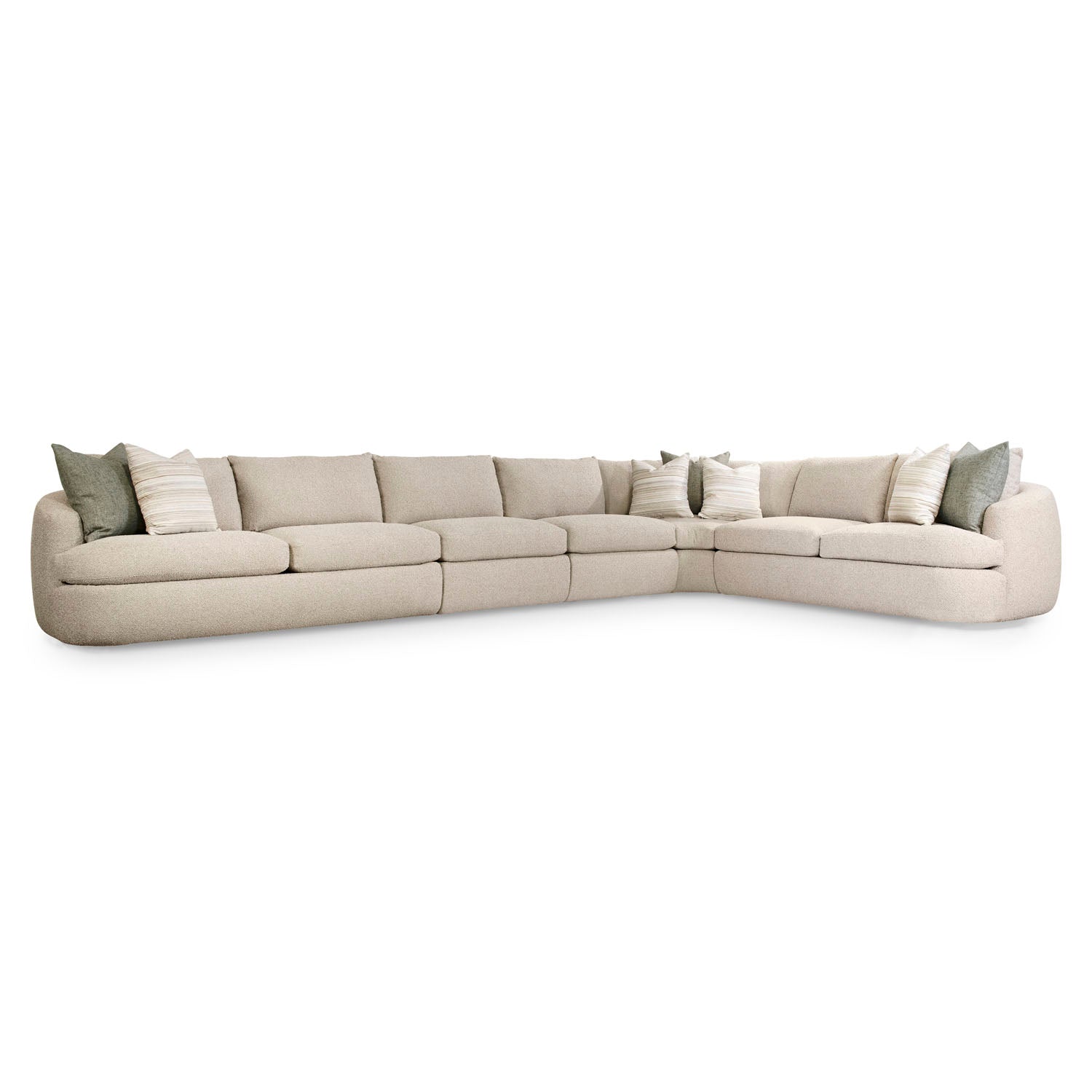 Bernhardt Living Jules 5 Piece Sectional Sofa