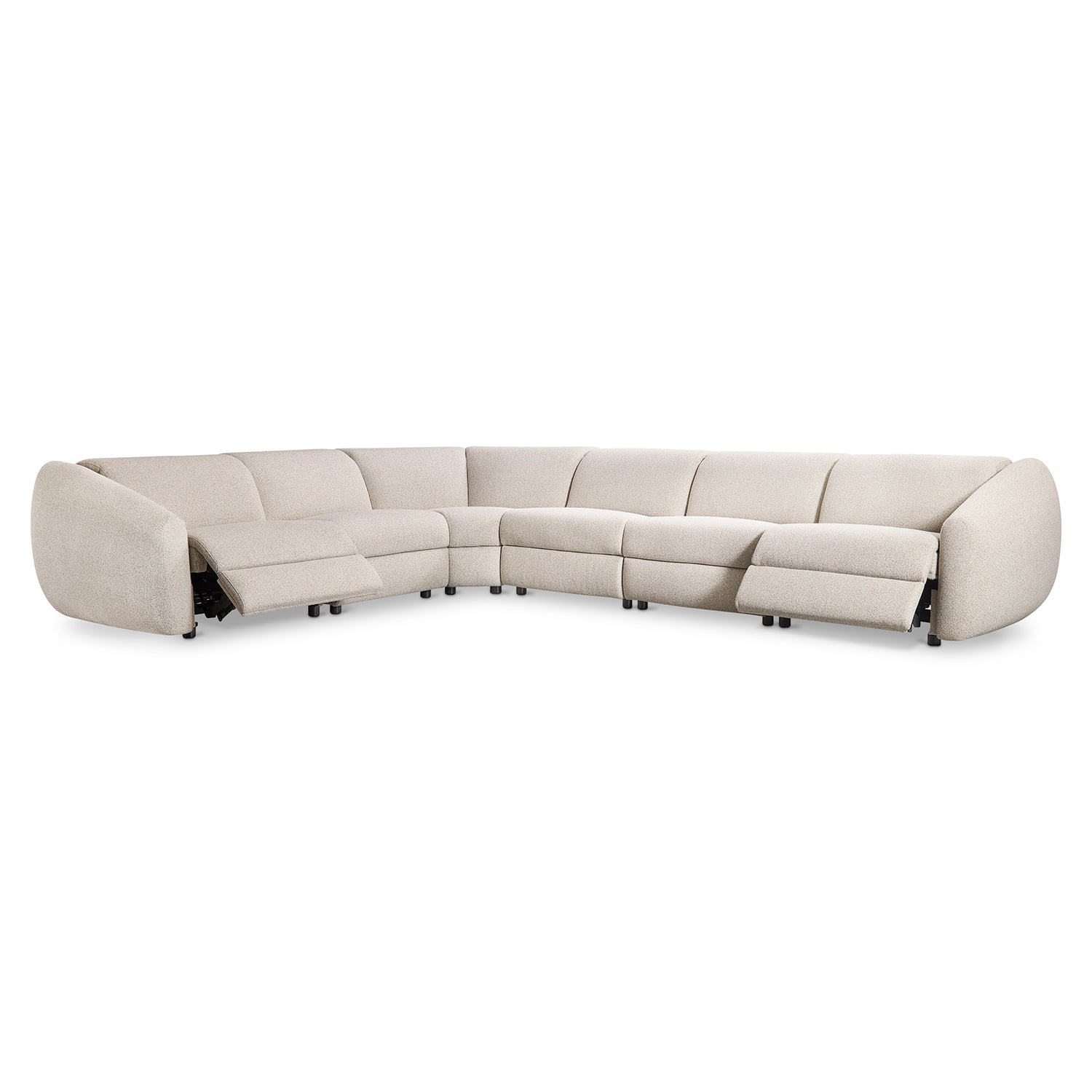 Bernhardt Living Avignon 6-Piece Fabric Power Motion Sectional Sofa