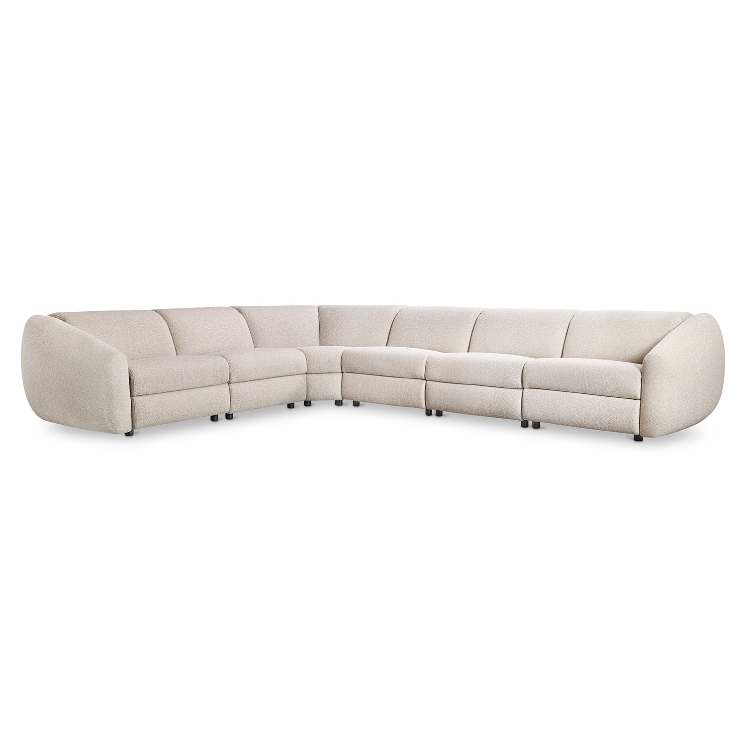 Bernhardt Living Avignon 6-Piece Fabric Power Motion Sectional Sofa