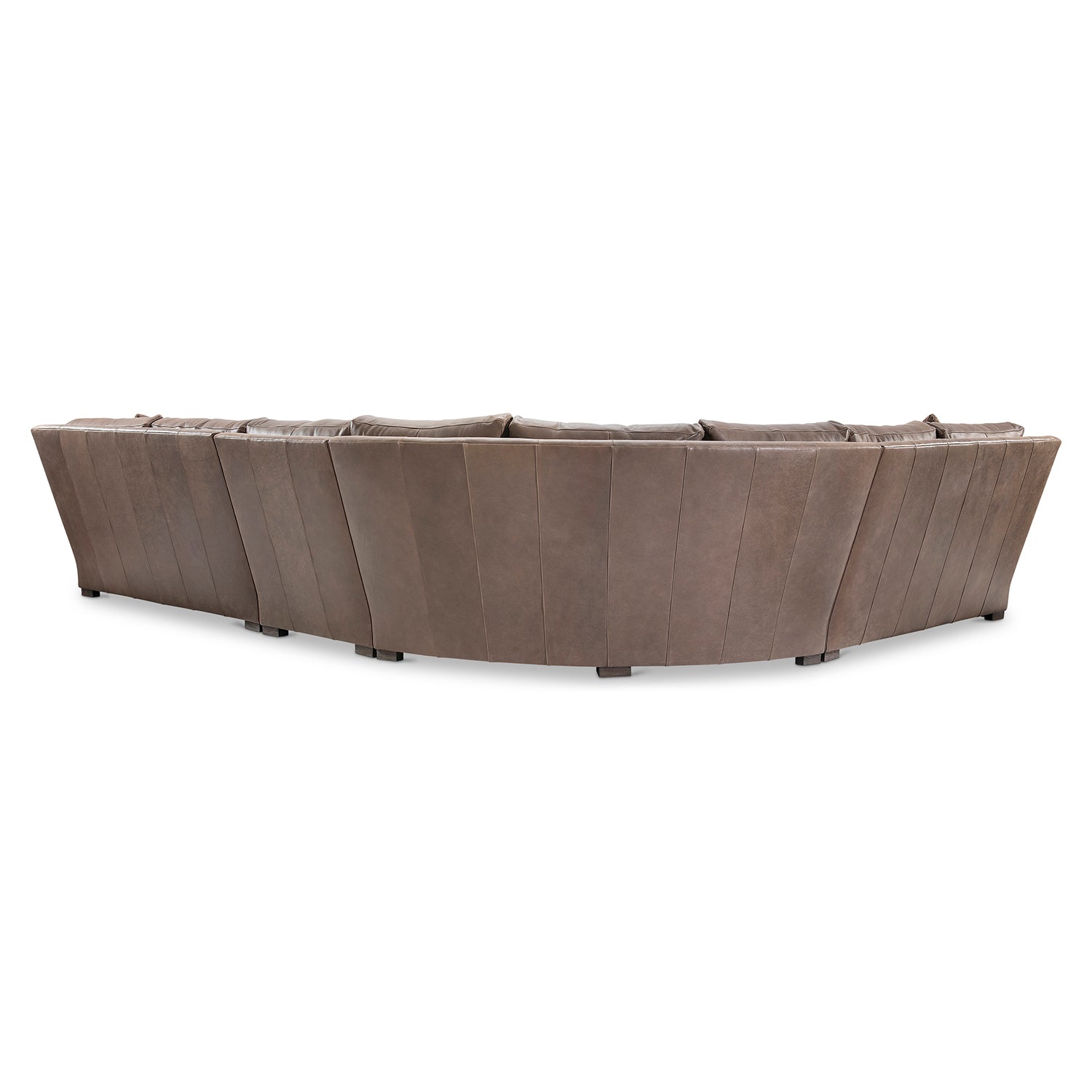 Bernhardt Living Keirnan 4-Piece Leather Sectional Sofa