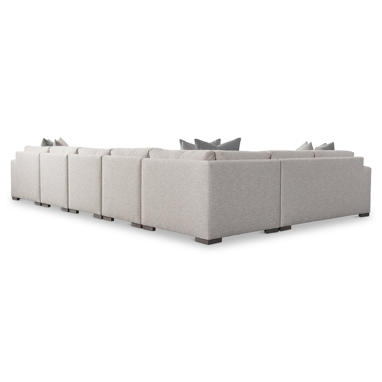 Bernhardt Living Drew 6-Piece Right Facing Fabric Sectional Sofa