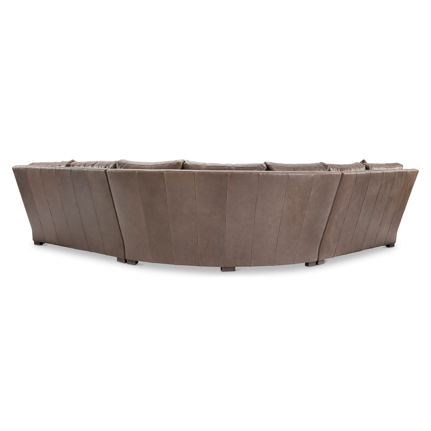 Bernhardt Living Keirnan 3-Piece Leather Sectional Sofa