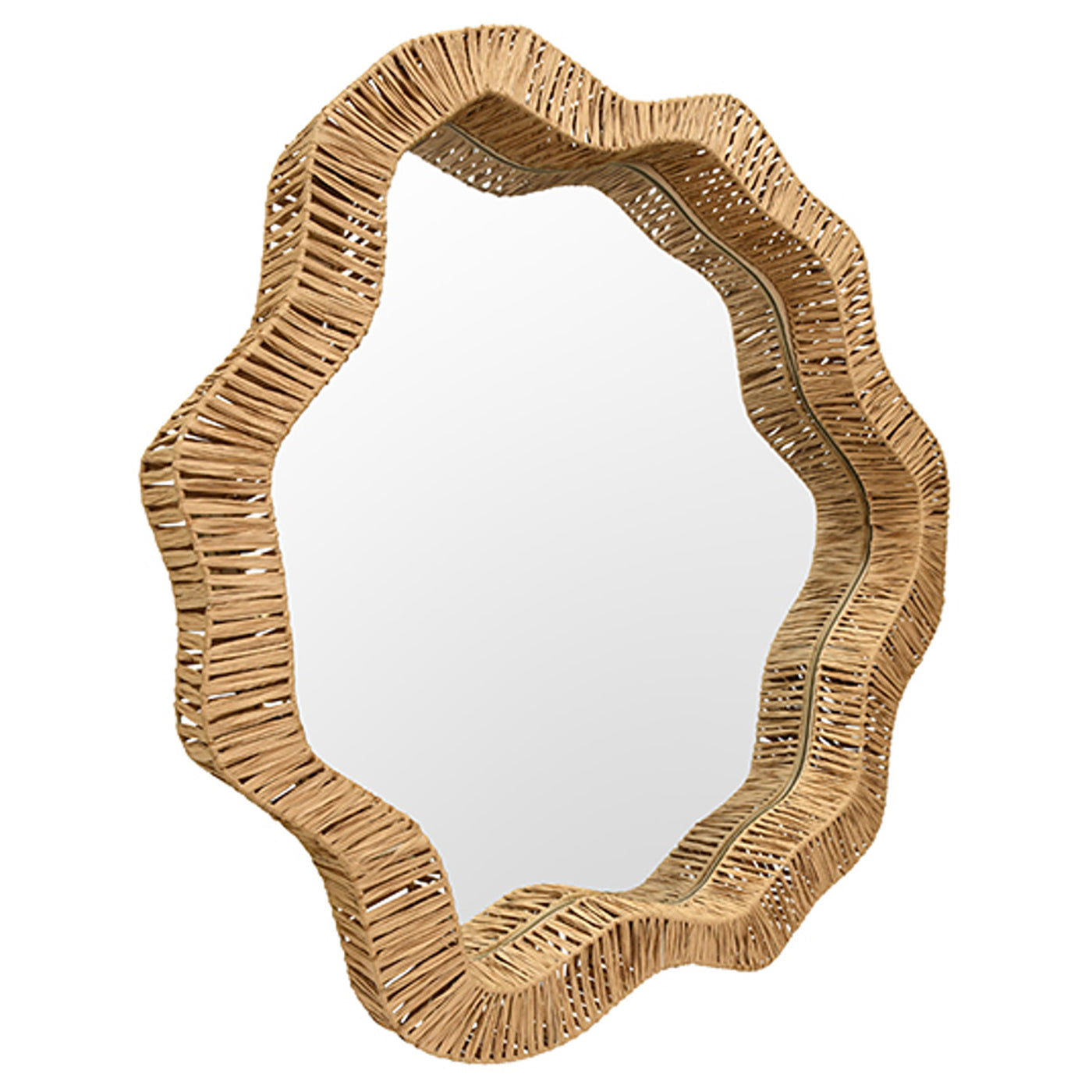 Worlds Away Komodo Wall Mirror