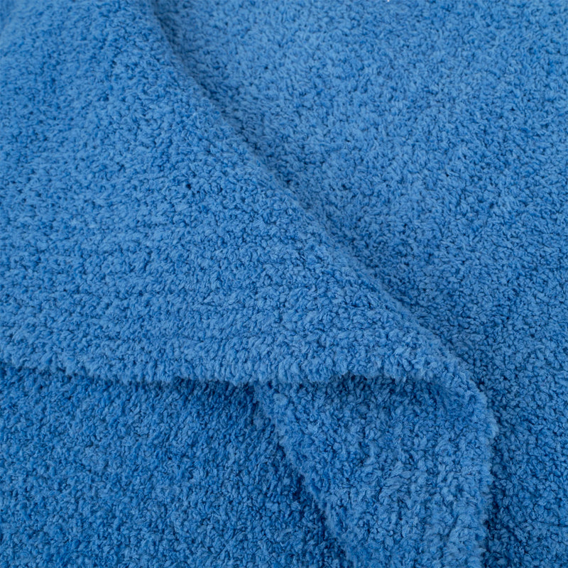 Kashwere Solid Throw Blanket Paynes Gray