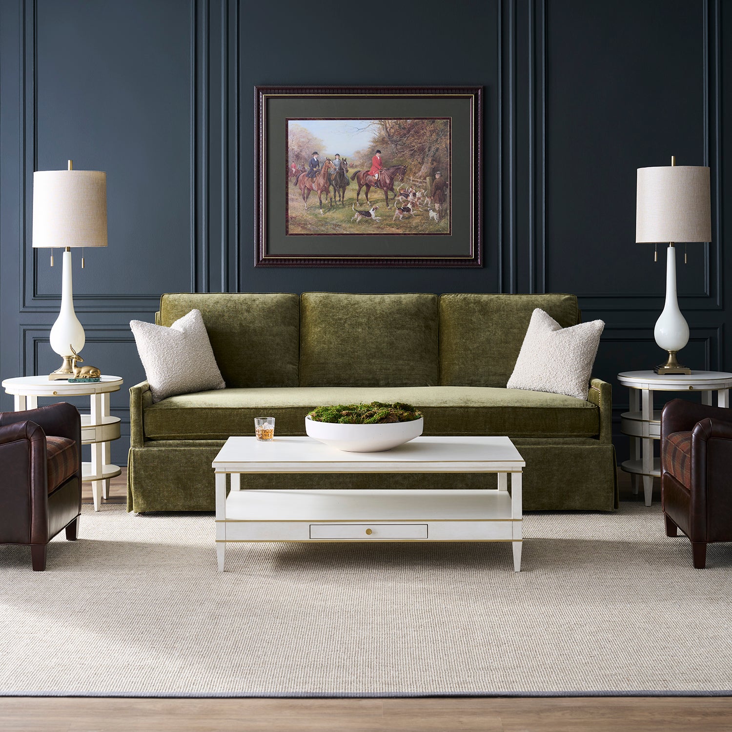 Fairfield Chair Camille Gold Cocktail Table