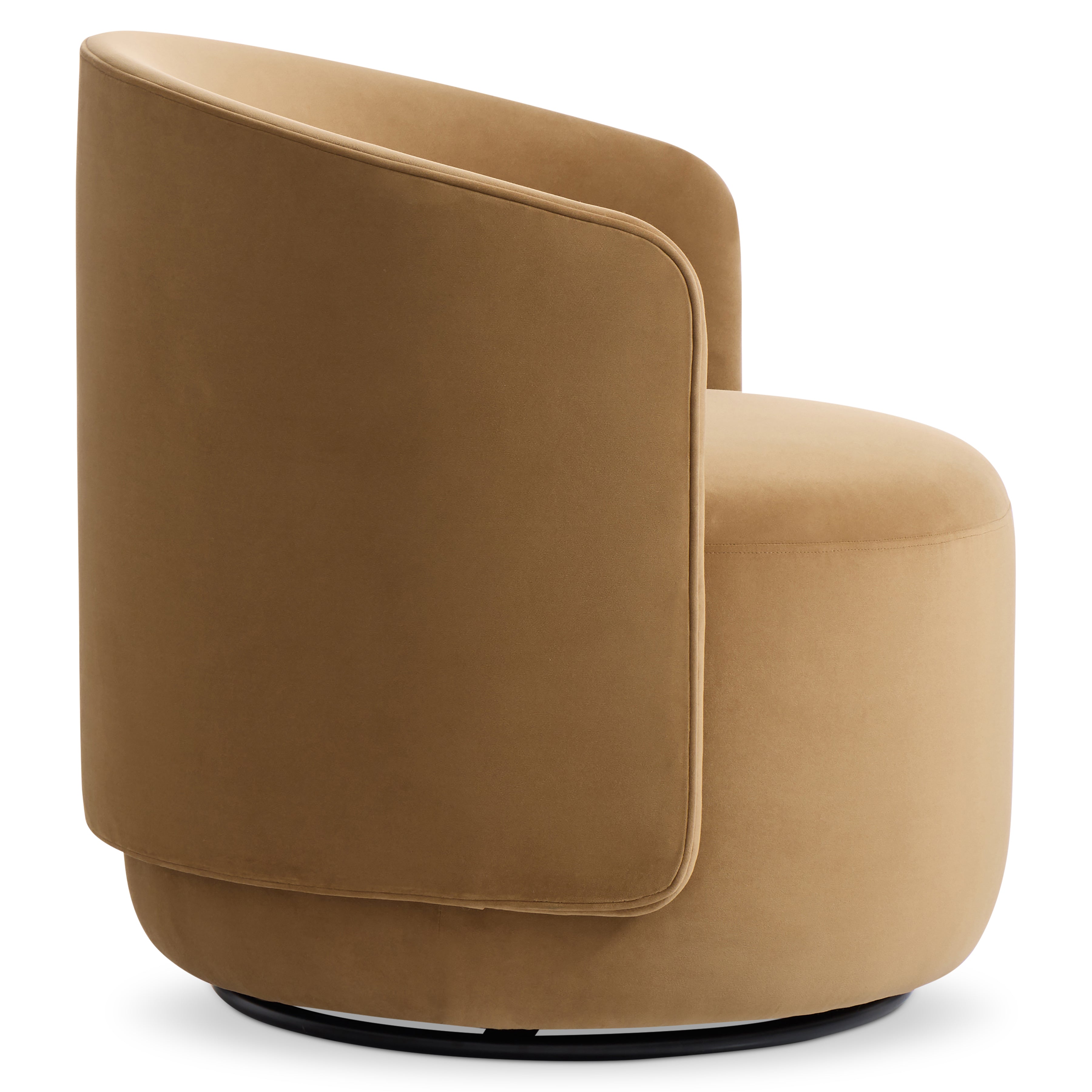 Bernhardt Loft Crosby Tan Swivel Chair