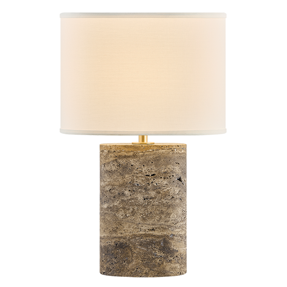 Hudson Valley Lighting Lawrence Park Table Lamp in Aged Brass, primary product view