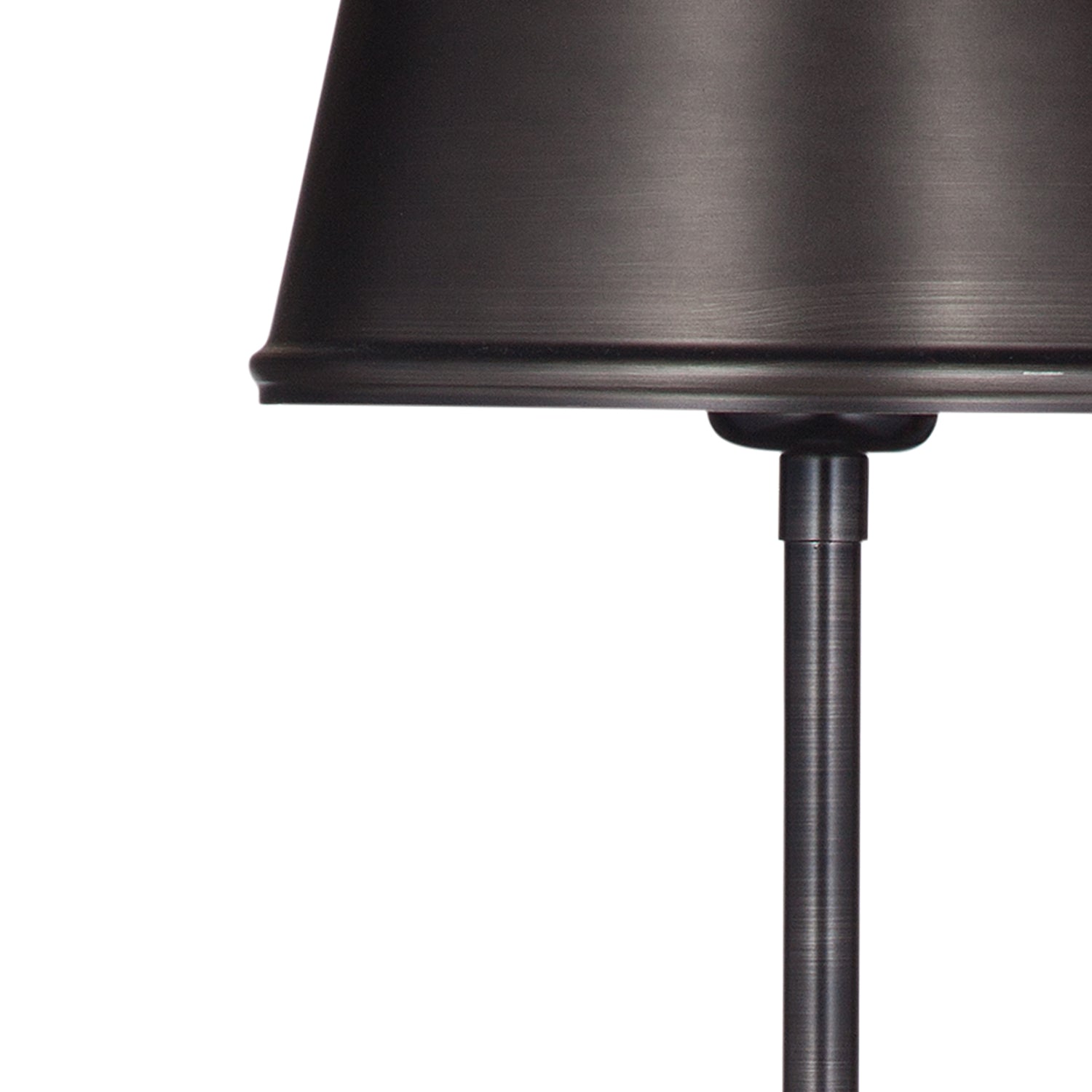 Bassett Mirror Gunmetal Table Lamp
