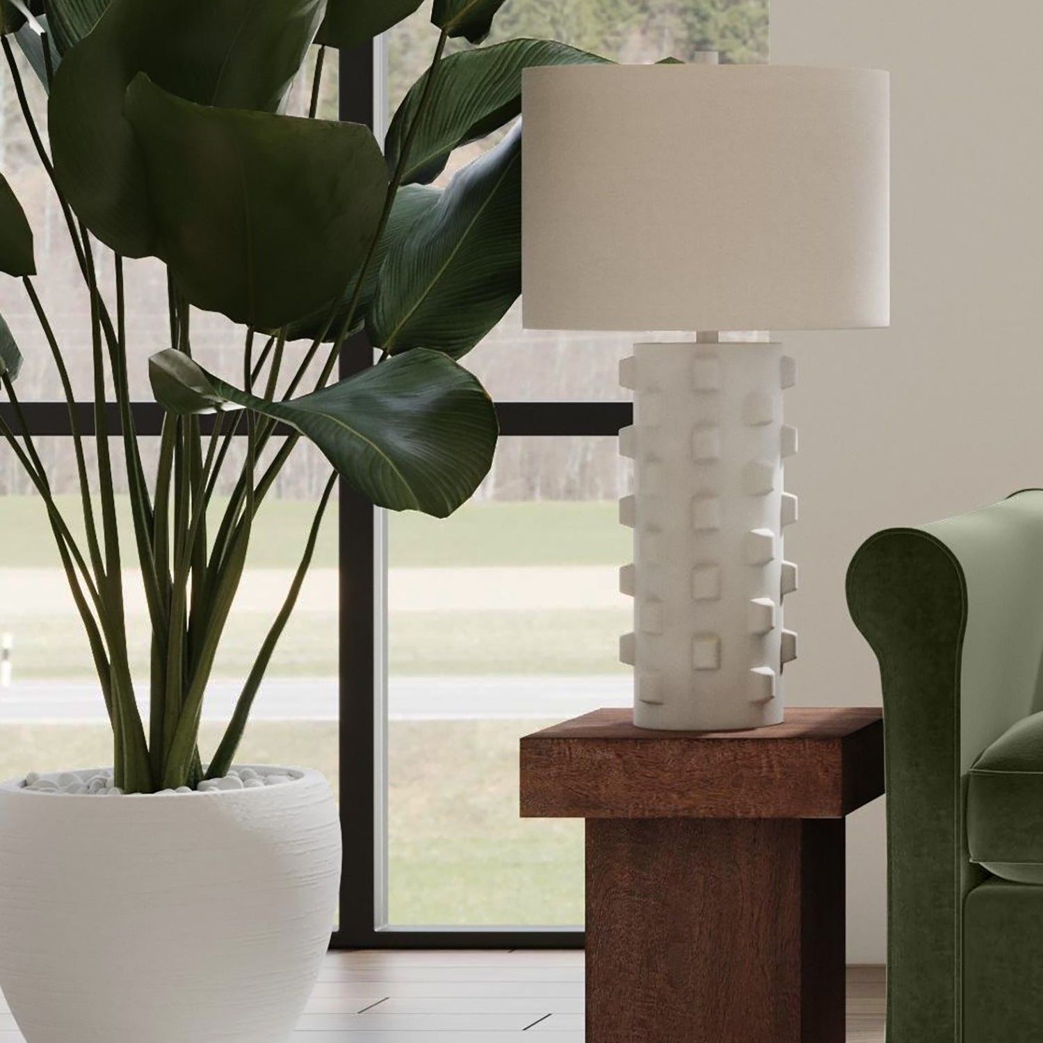 Bassett Mirror Mellette Table Lamp