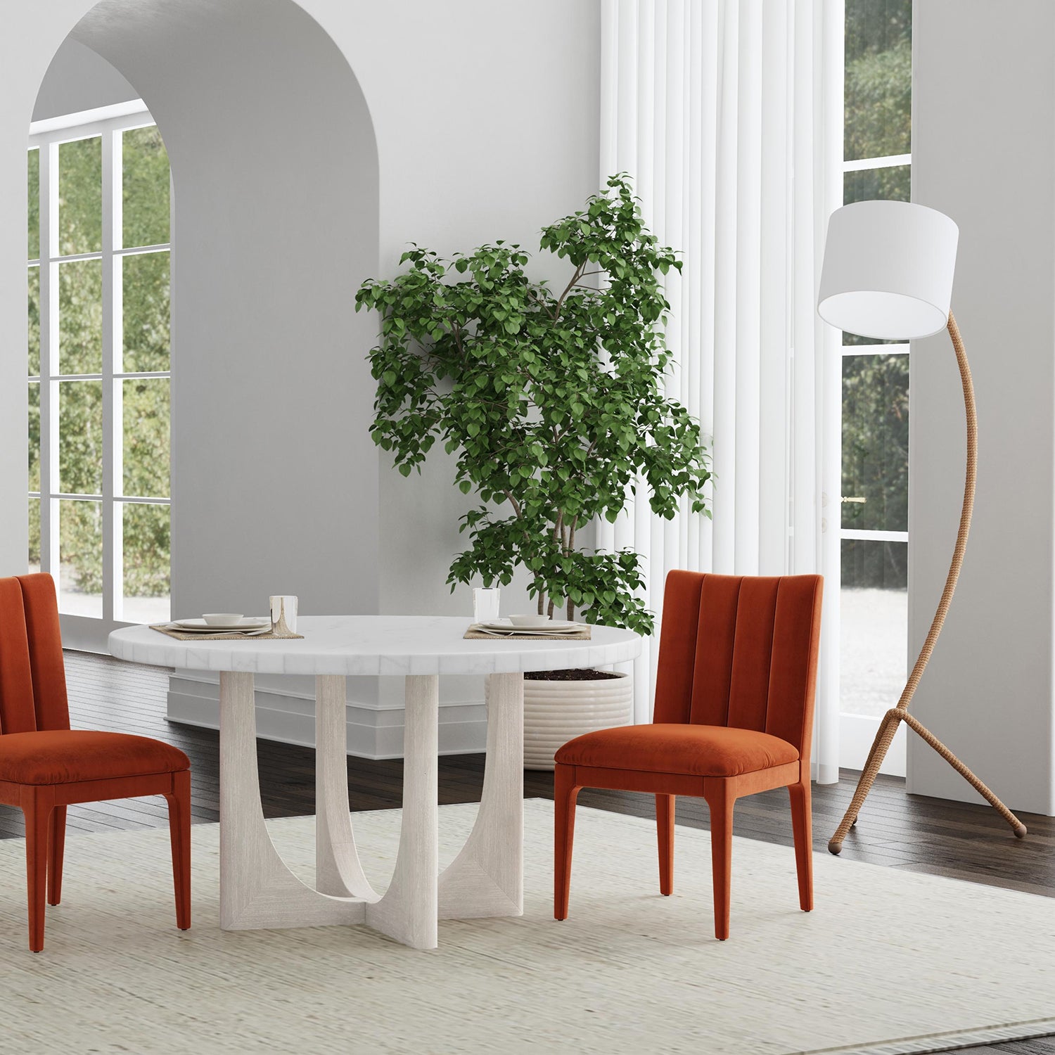 Bassett Mirror Arturo Floor Lamp