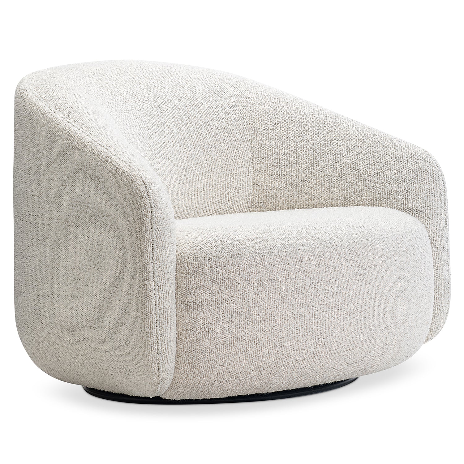 Bernhardt Loft Devon Fabric Swivel Chair